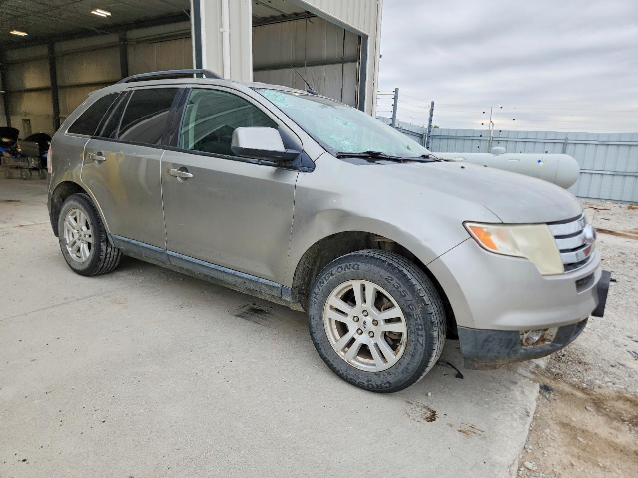 2008 Ford Edge Sel Gray vin: 2FMDK48C68BA09339