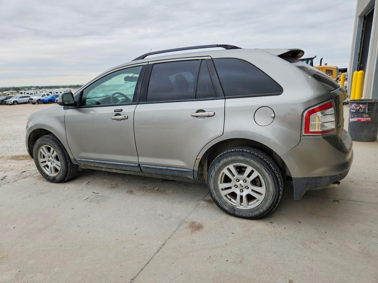 2008 Ford Edge Sel Gray vin: 2FMDK48C68BA09339
