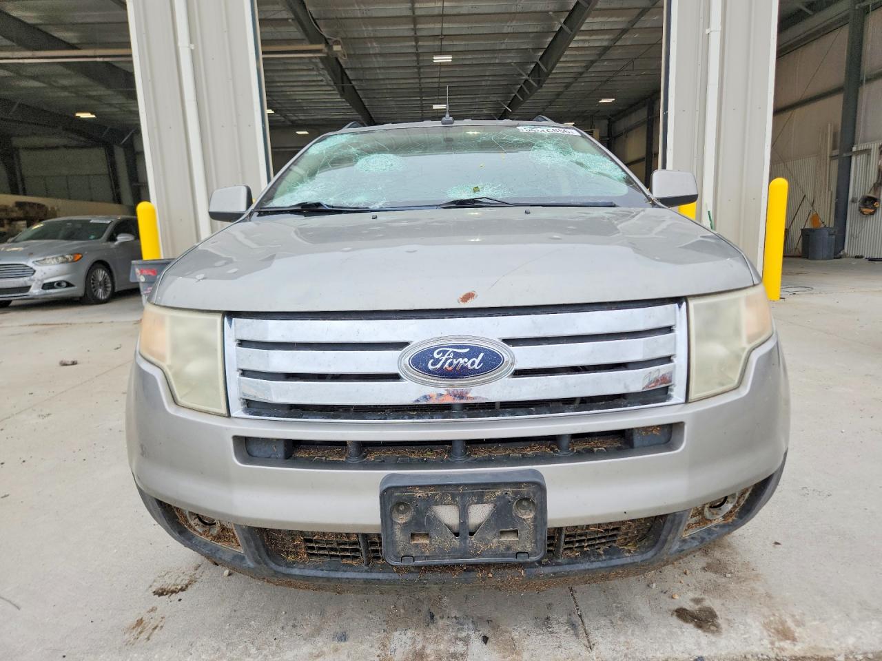 2008 Ford Edge Sel Gray vin: 2FMDK48C68BA09339