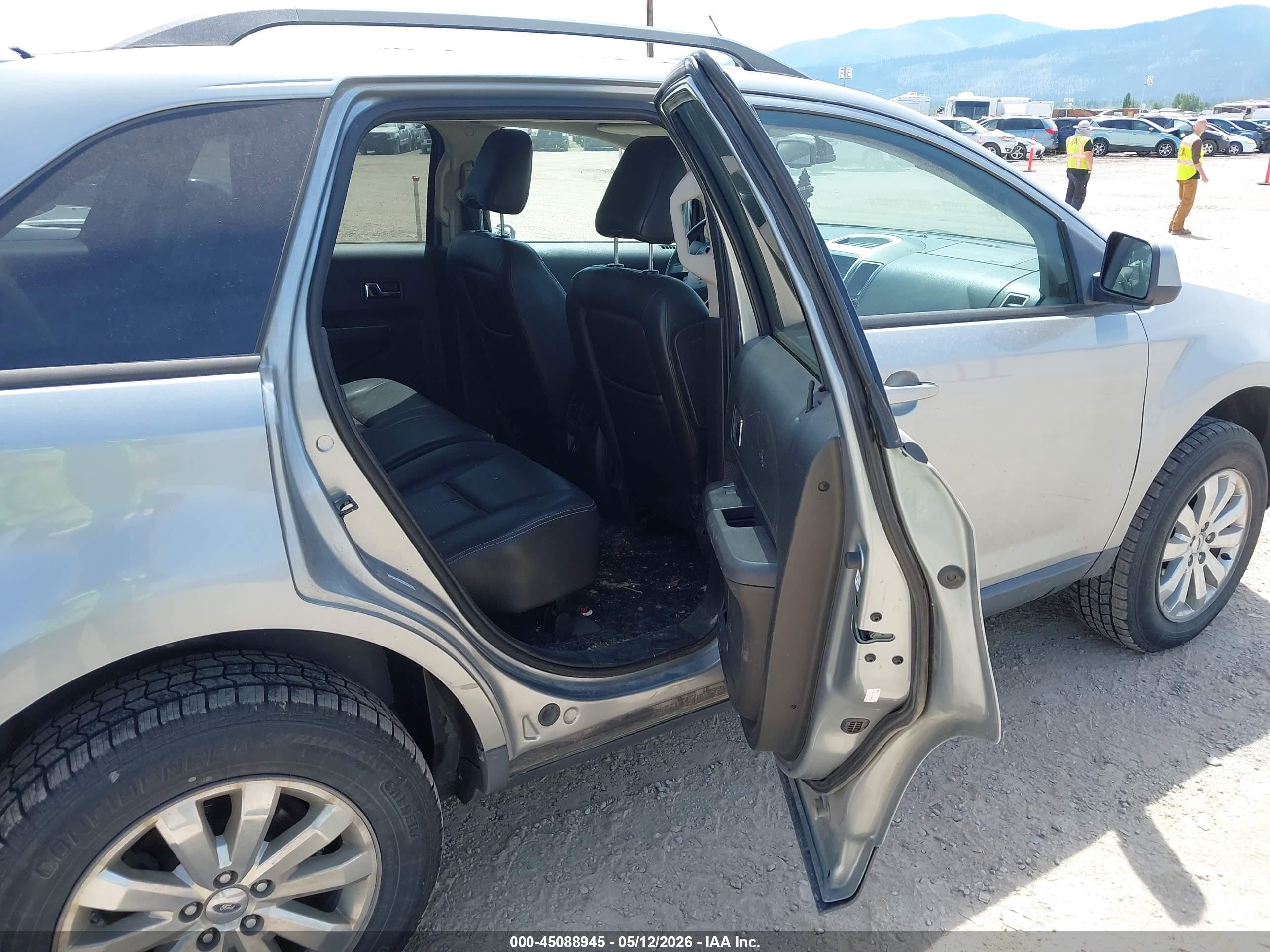 2007 Ford Edge Sel Silver vin: 2FMDK48C77BB02739