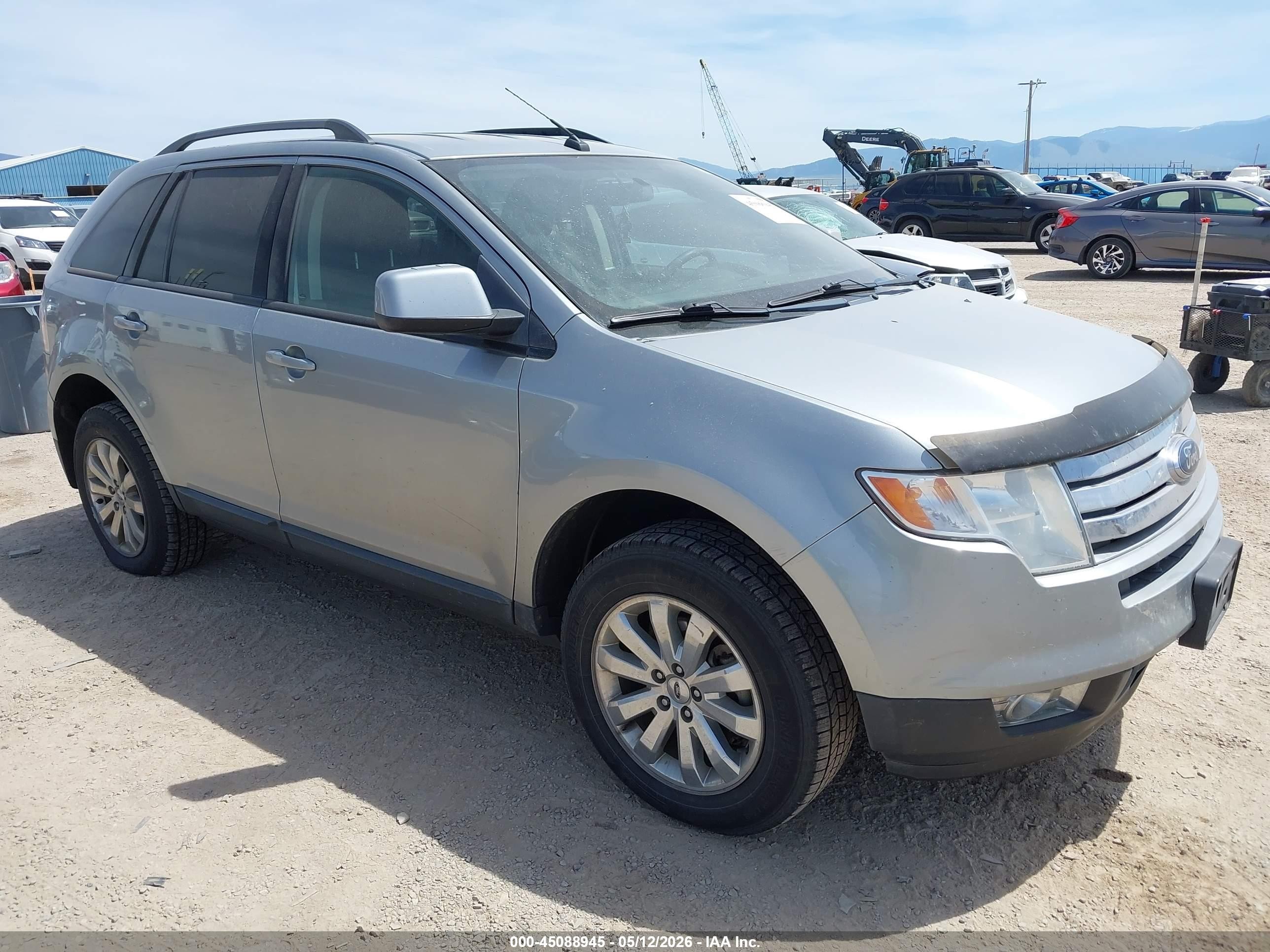 2007 Ford Edge Sel Silver vin: 2FMDK48C77BB02739