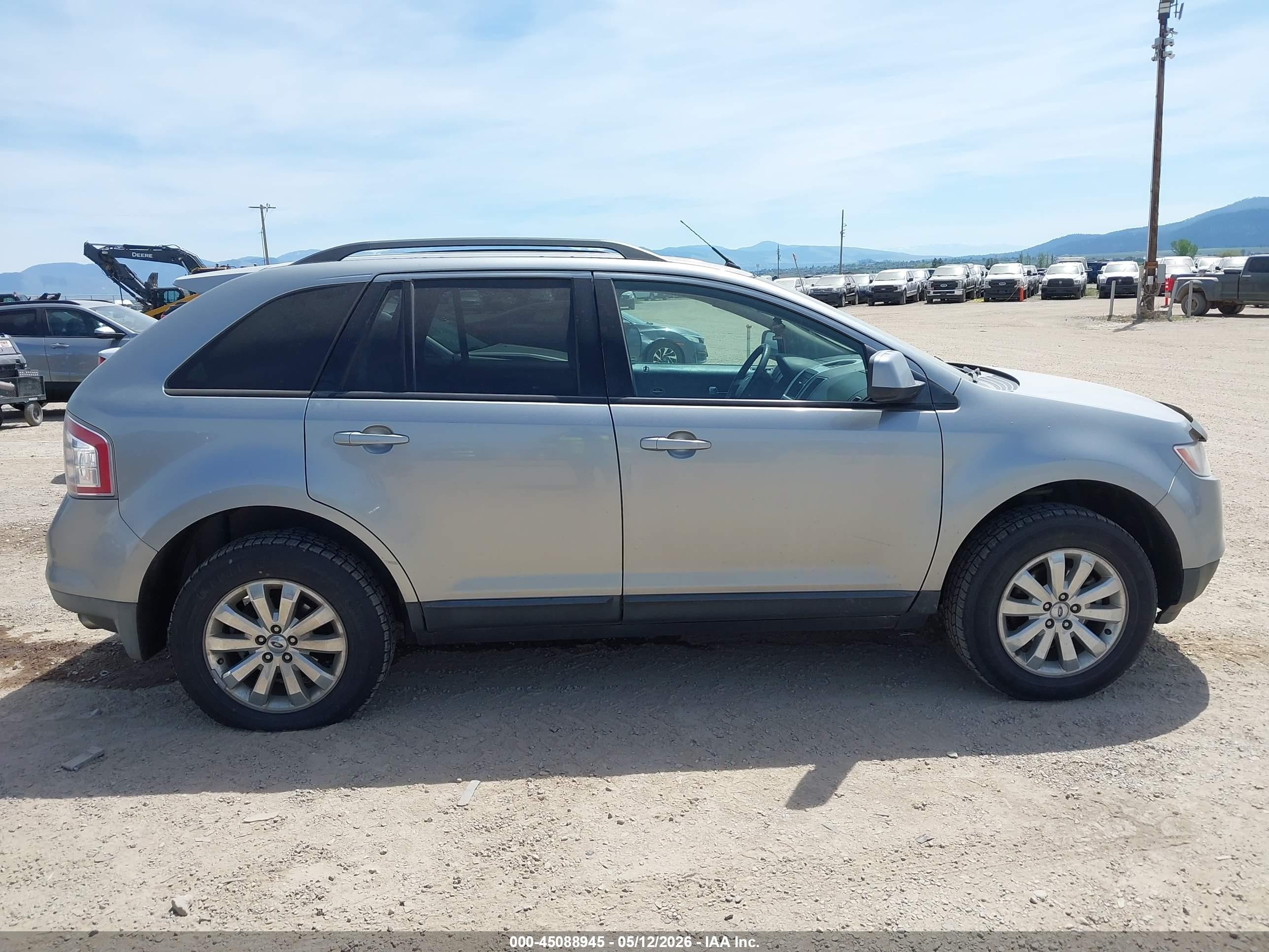 2007 Ford Edge Sel Silver vin: 2FMDK48C77BB02739
