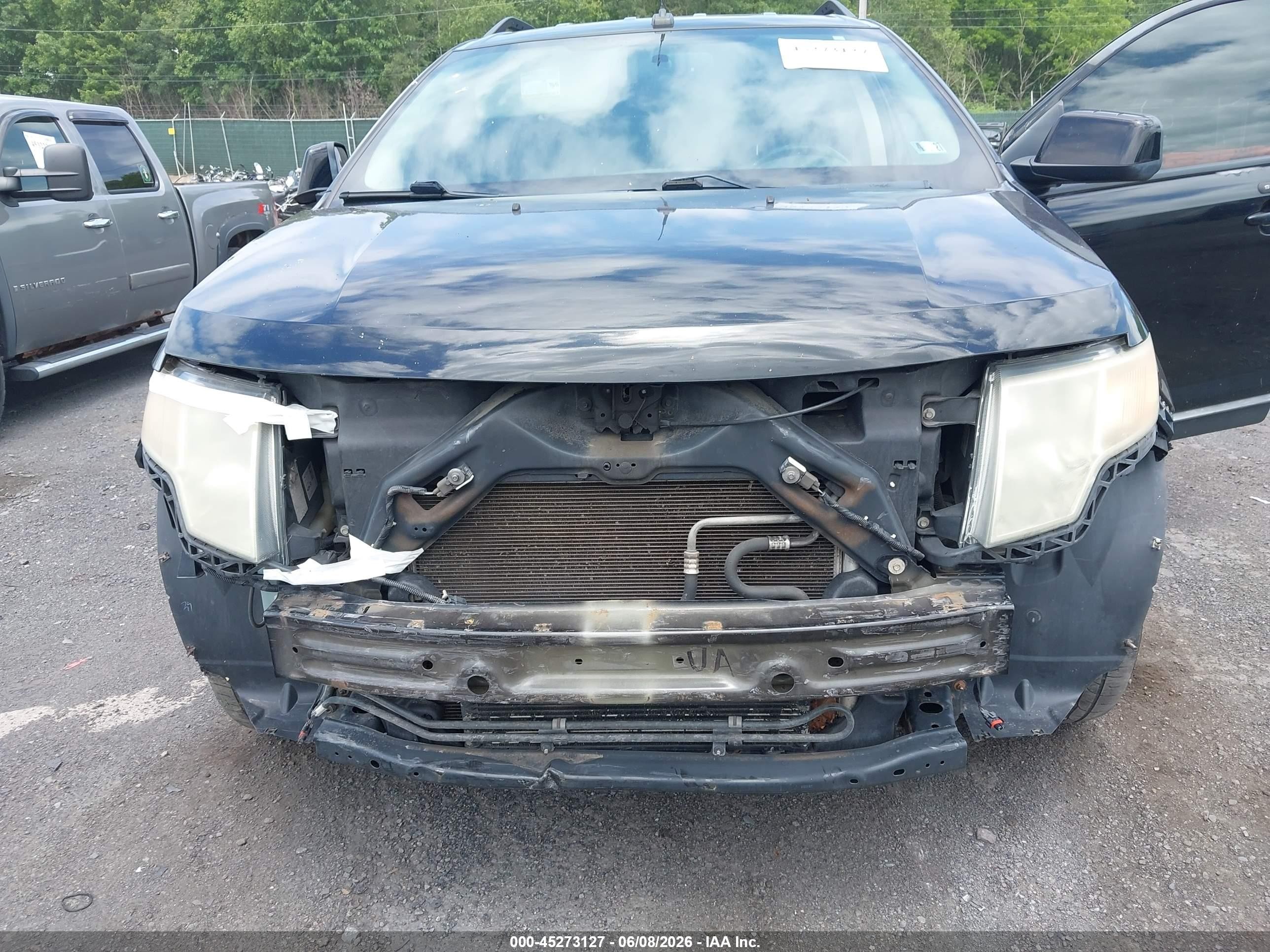 2008 Ford Edge Sel Black vin: 2FMDK48C78BB26508