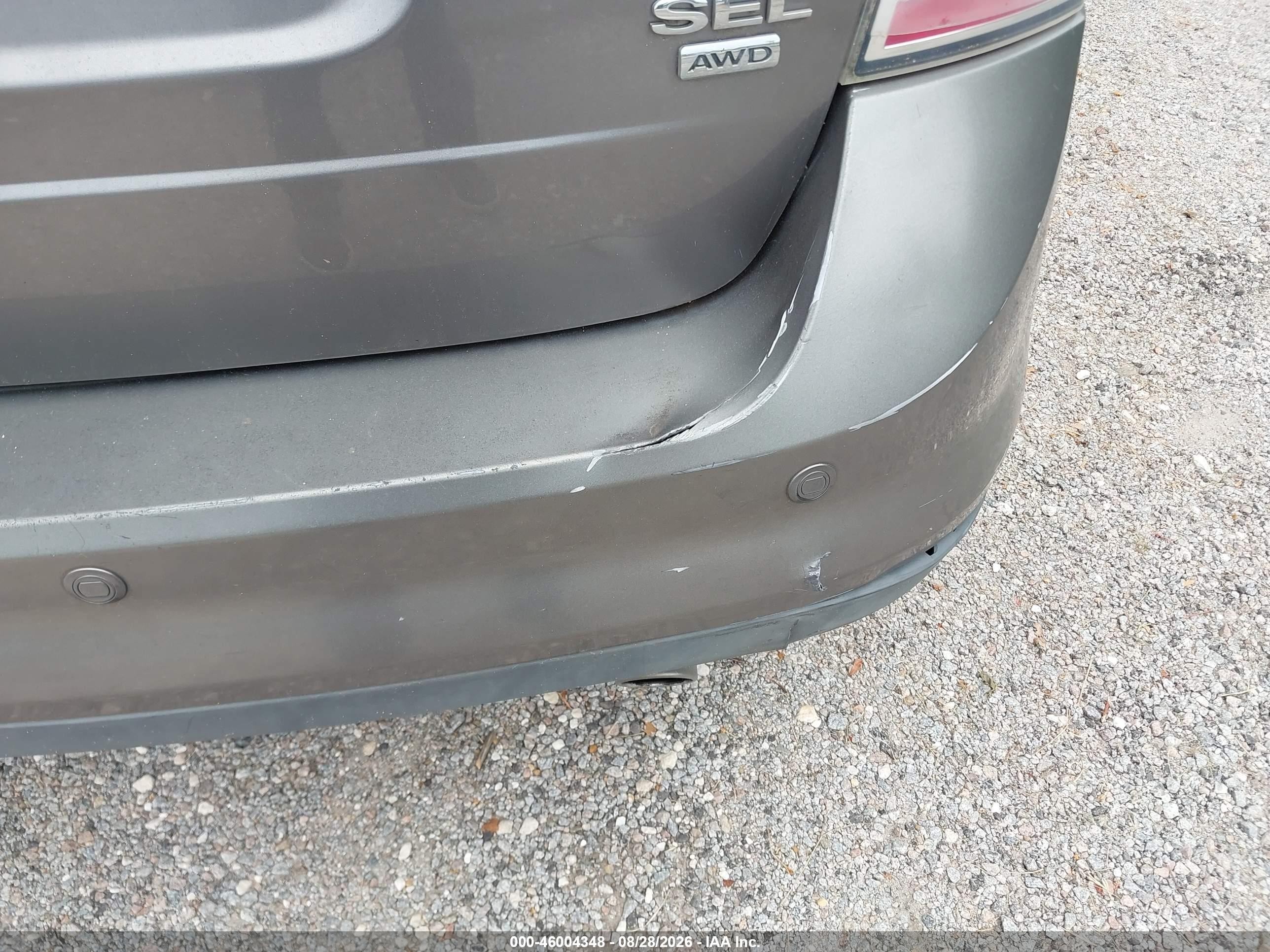 2009 Ford Edge Sel Gray vin: 2FMDK48C79BA70006