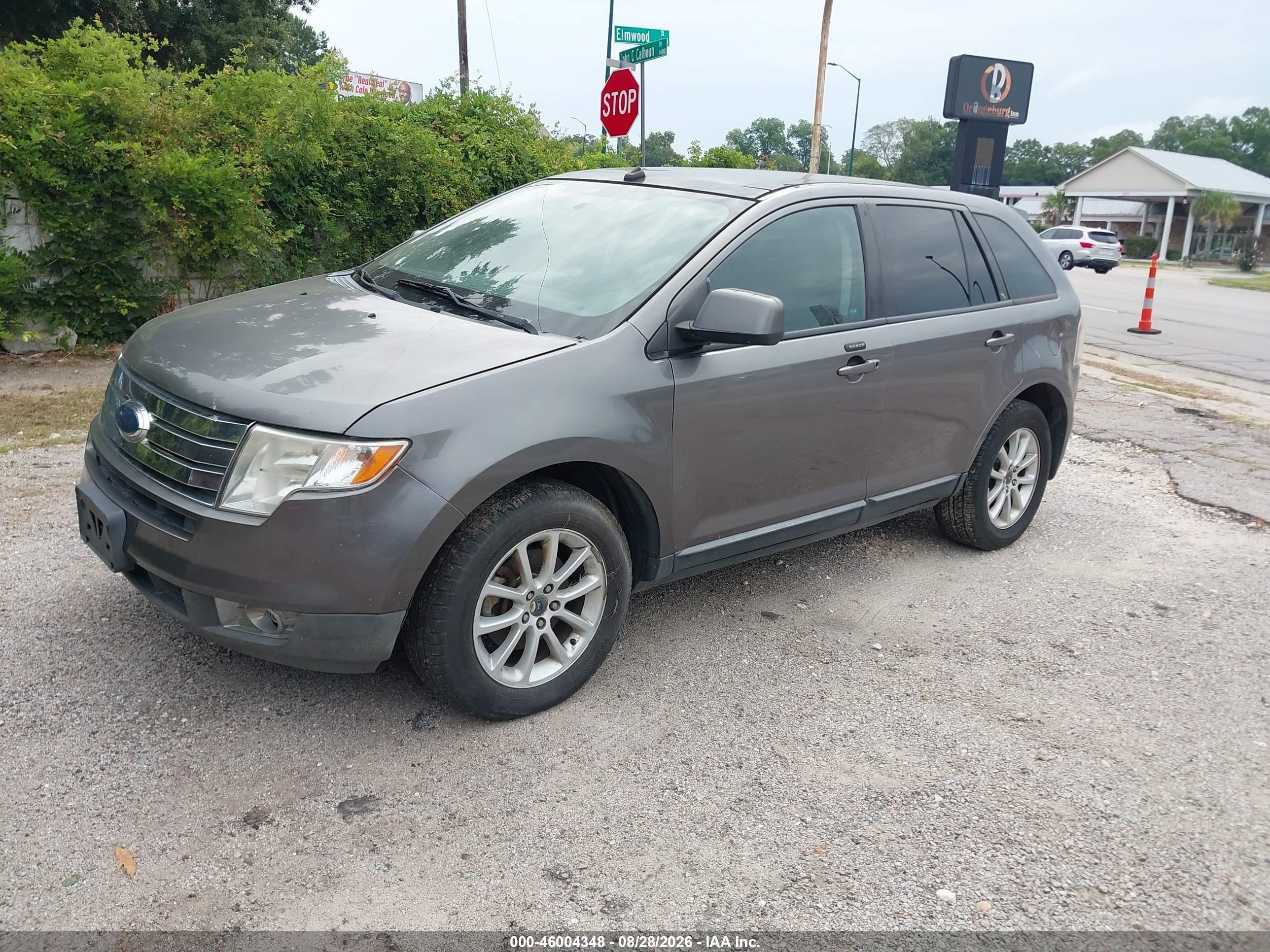 2009 Ford Edge Sel Gray vin: 2FMDK48C79BA70006