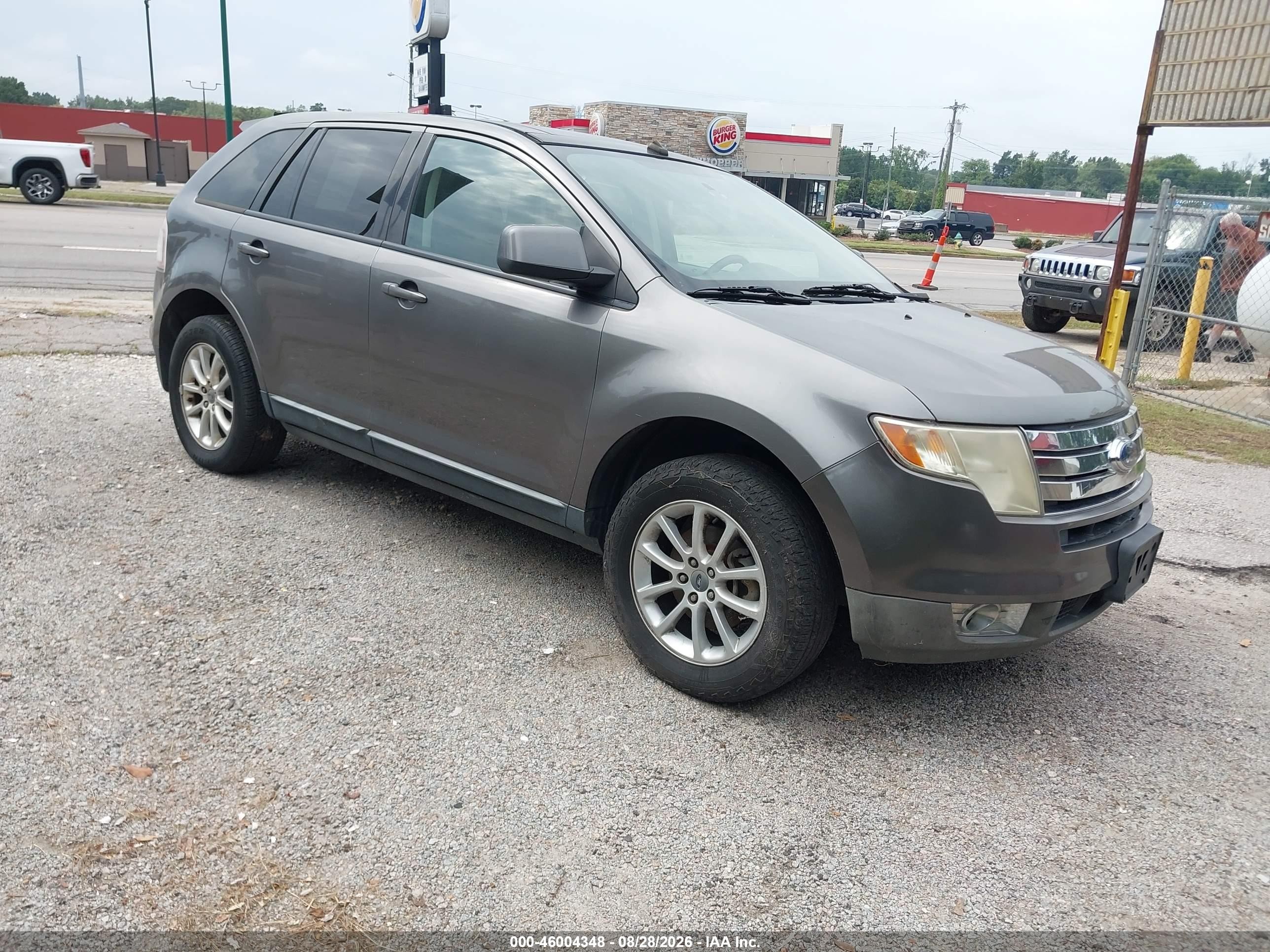 2009 Ford Edge Sel Серый vin: 2FMDK48C79BA70006