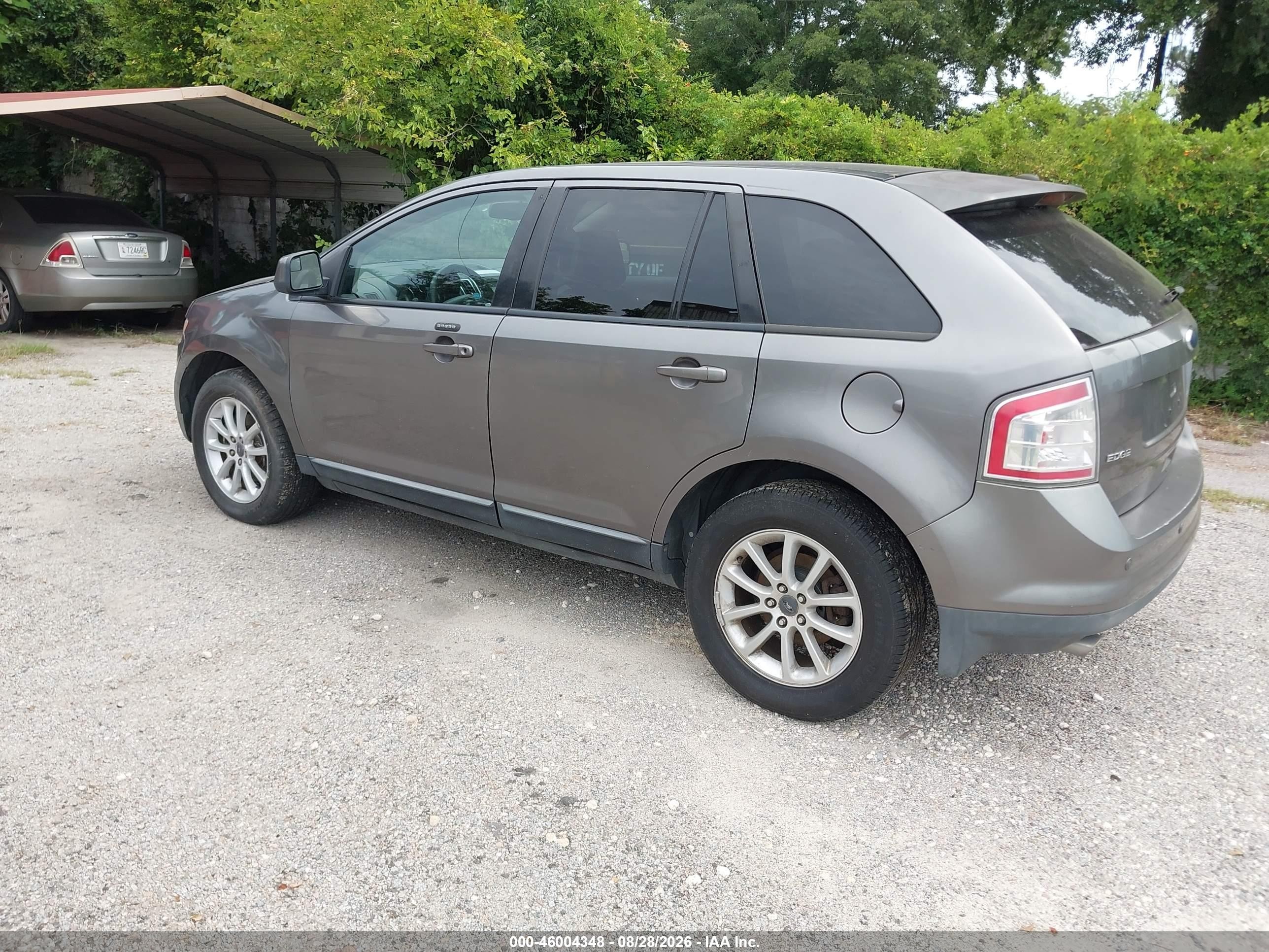 2009 Ford Edge Sel Gray vin: 2FMDK48C79BA70006