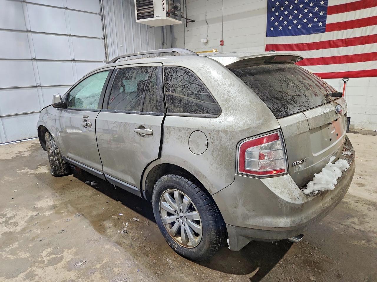 2008 Ford Edge Sel Gray vin: 2FMDK48C88BA29267