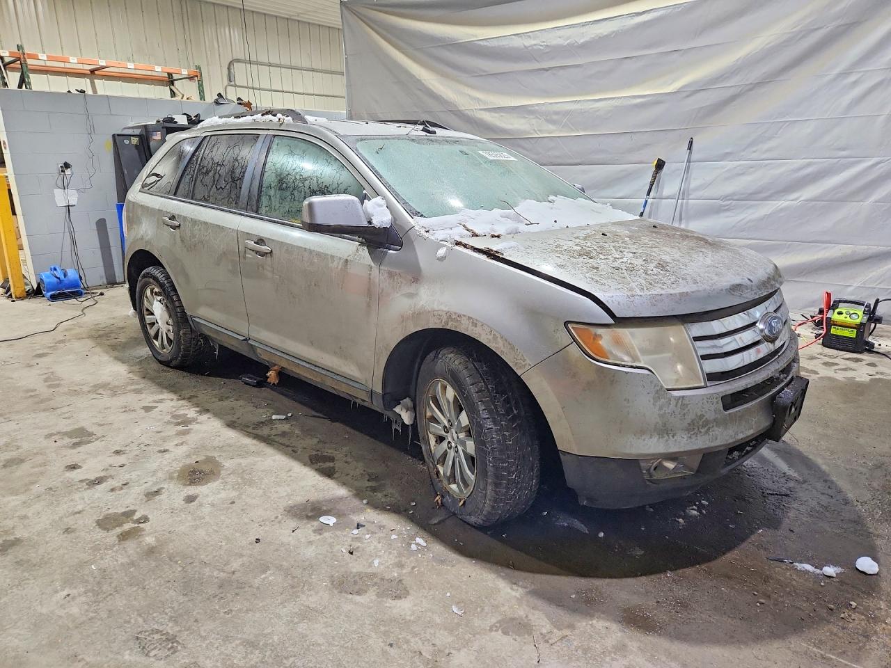 2008 Ford Edge Sel Gray vin: 2FMDK48C88BA29267