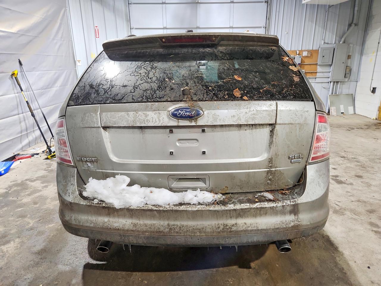 2008 Ford Edge Sel Gray vin: 2FMDK48C88BA29267