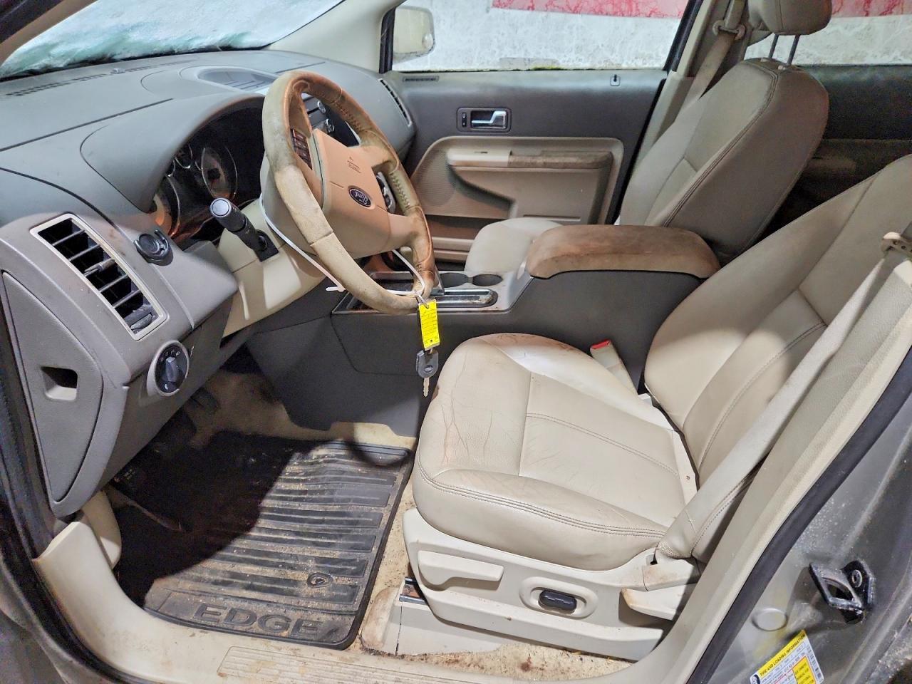 2008 Ford Edge Sel Gray vin: 2FMDK48C88BA29267