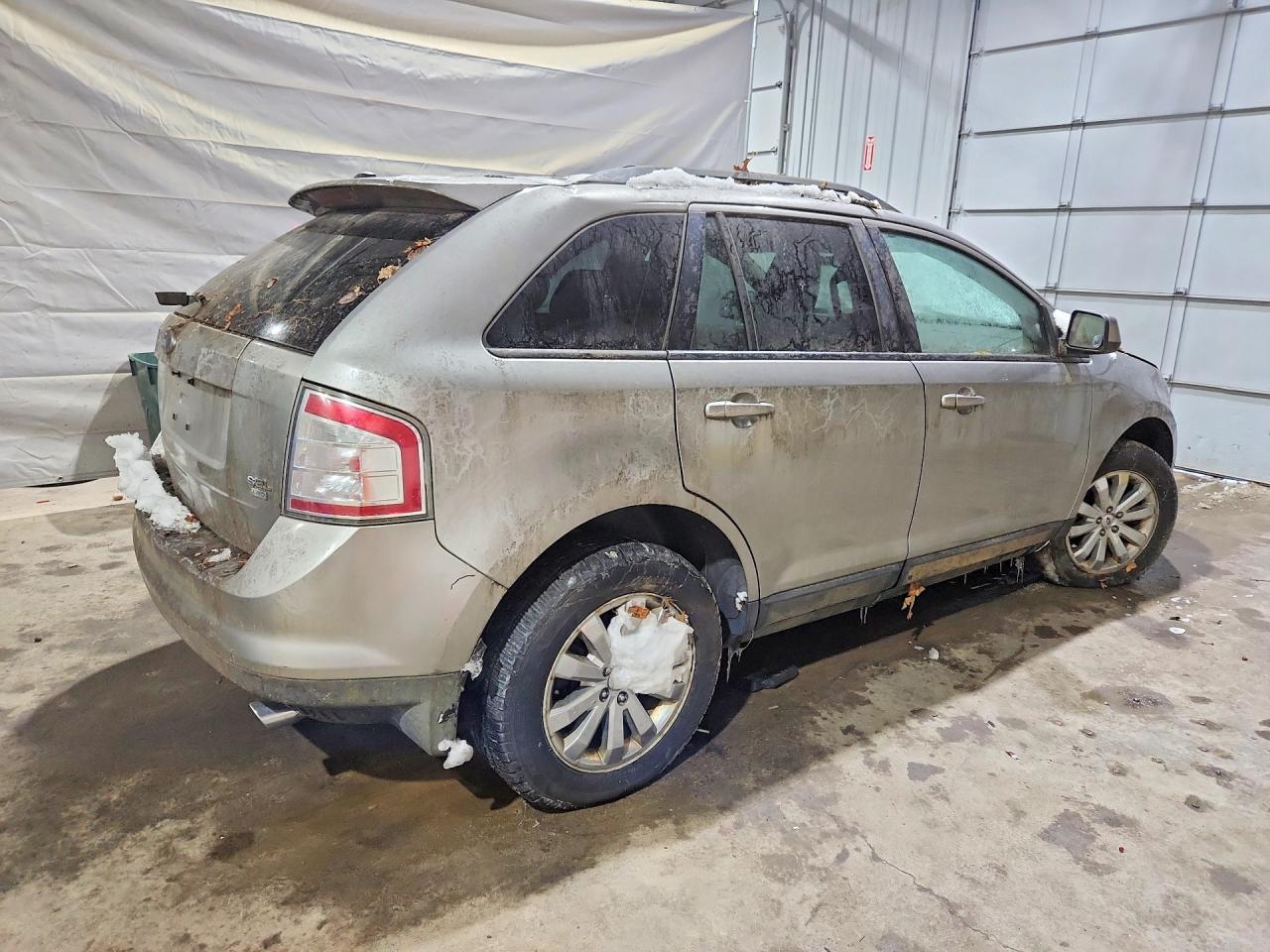 2008 Ford Edge Sel Gray vin: 2FMDK48C88BA29267