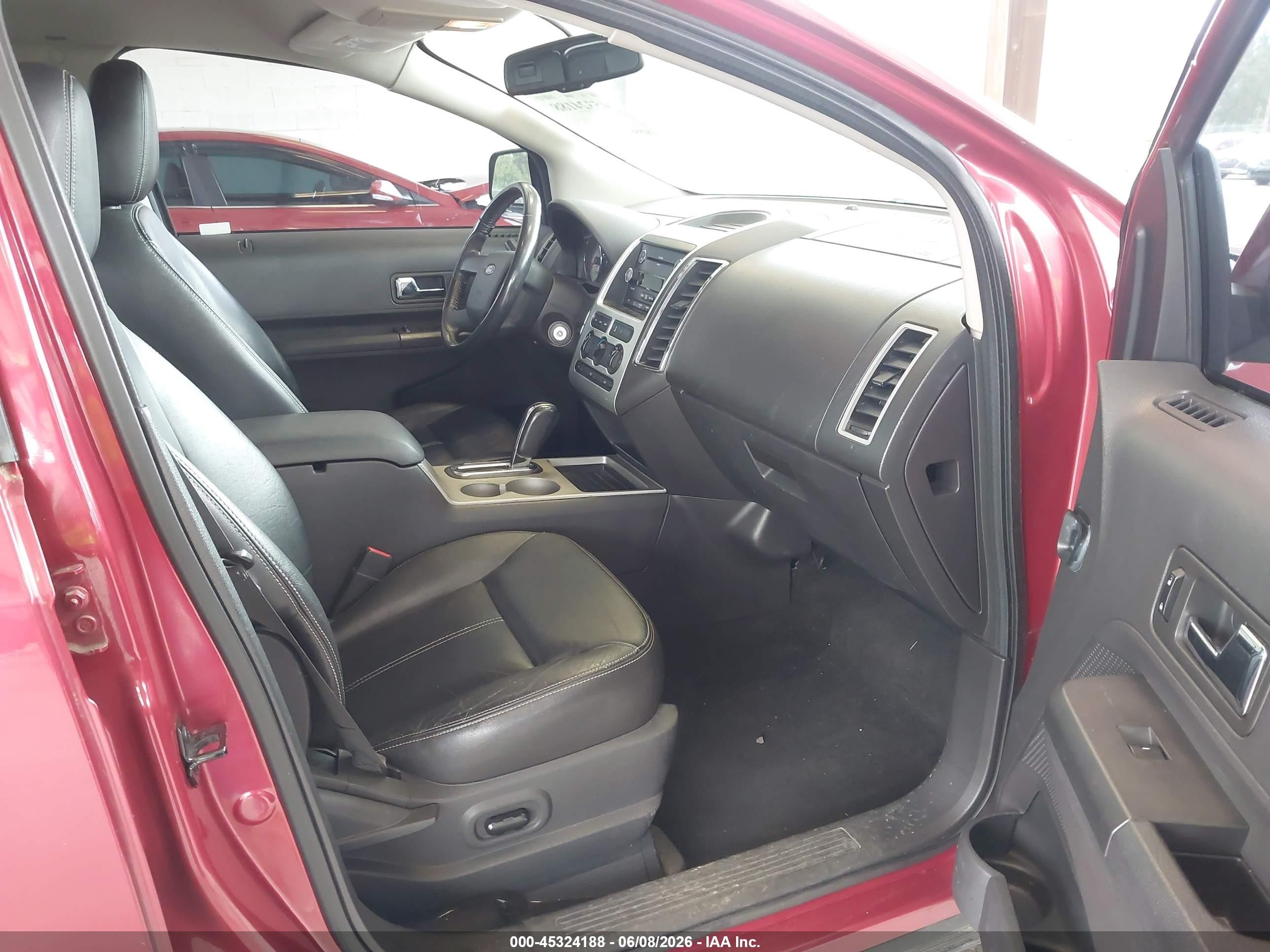 2008 Ford Edge Sel Red vin: 2FMDK48C88BA73981