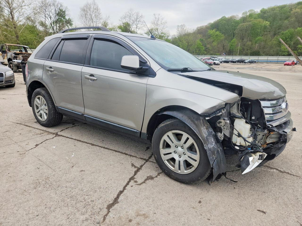 2008 Ford Edge Sel Gray vin: 2FMDK48C88BA92157