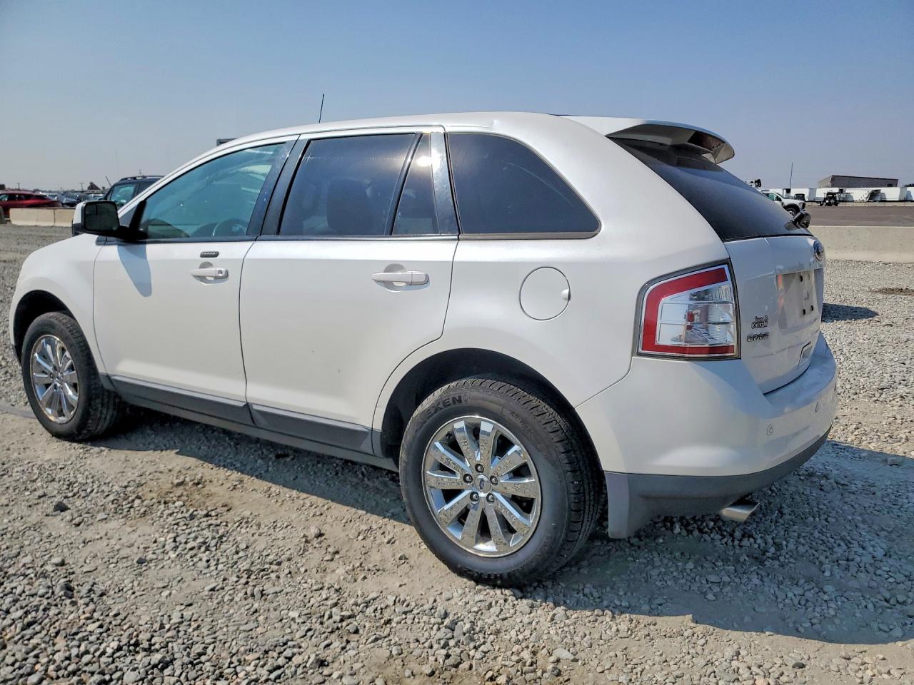 2009 Ford Edge Sel White vin: 2FMDK48C89BA64165