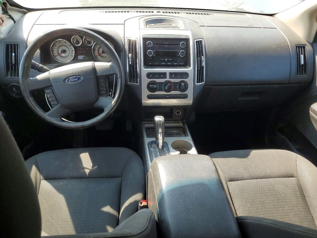 2009 Ford Edge Sel White vin: 2FMDK48C89BA64165