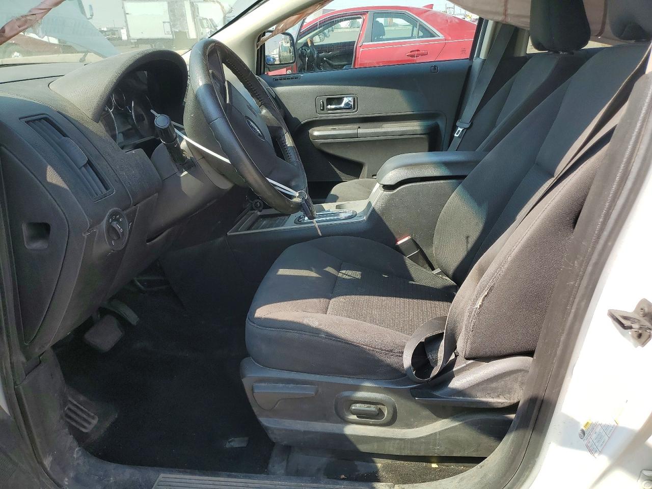 2009 Ford Edge Sel White vin: 2FMDK48C89BA64165