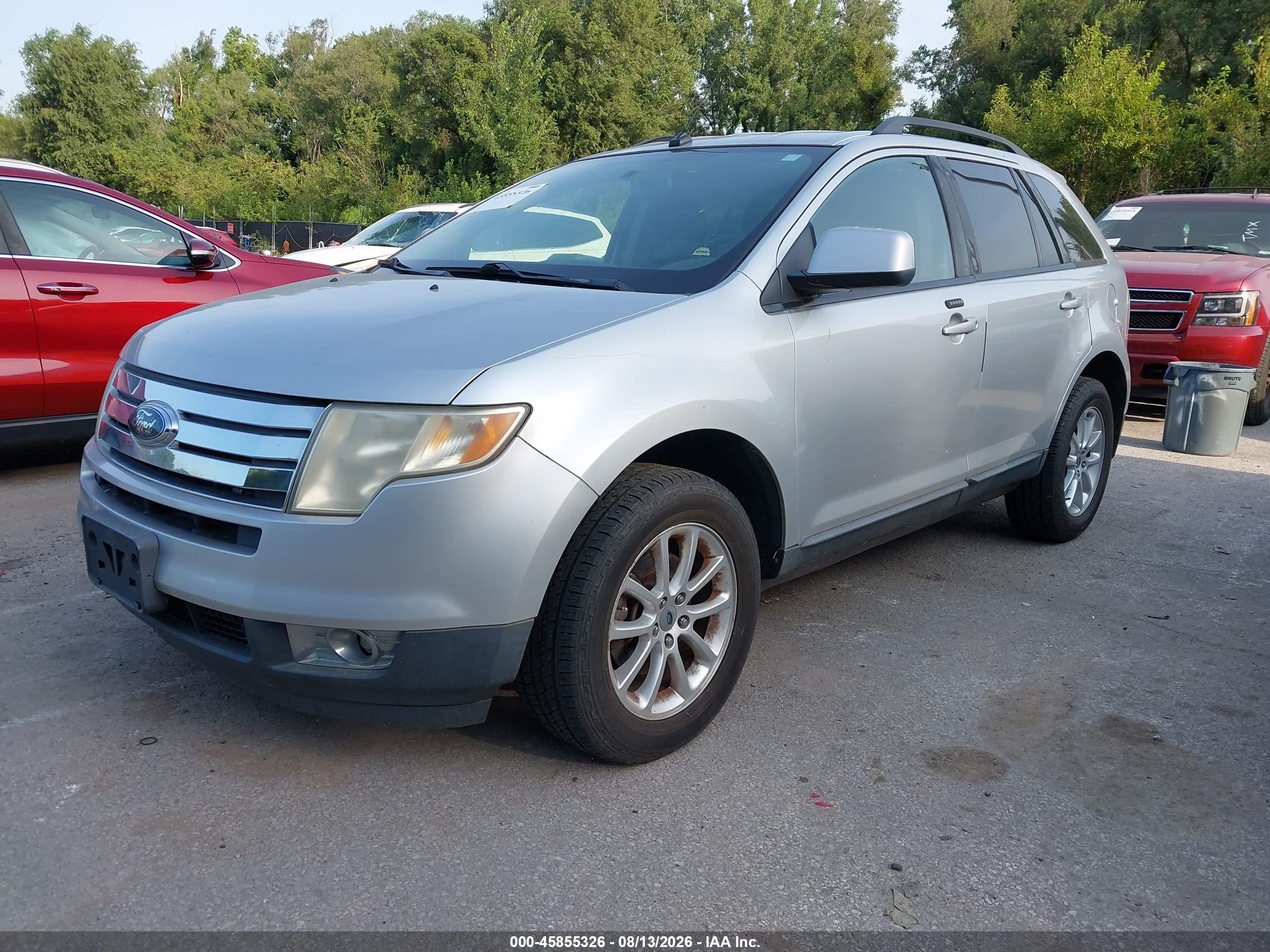 2009 Ford Edge Sel Silver vin: 2FMDK48C89BA81564