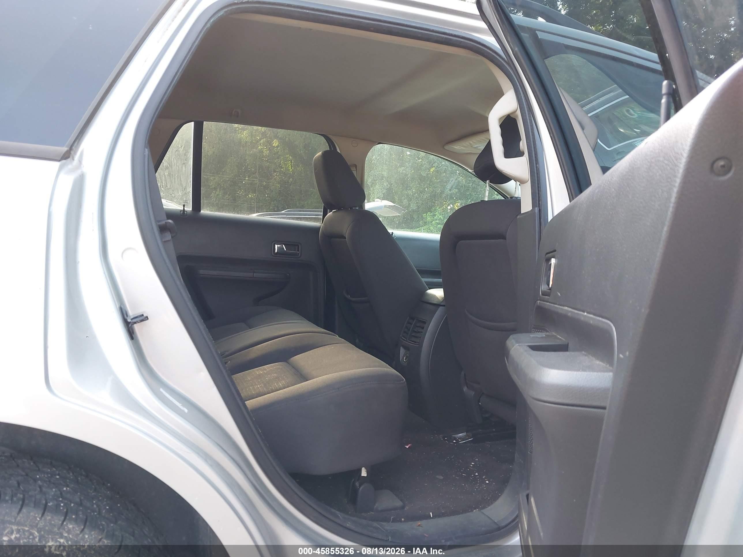 2009 Ford Edge Sel Silver vin: 2FMDK48C89BA81564