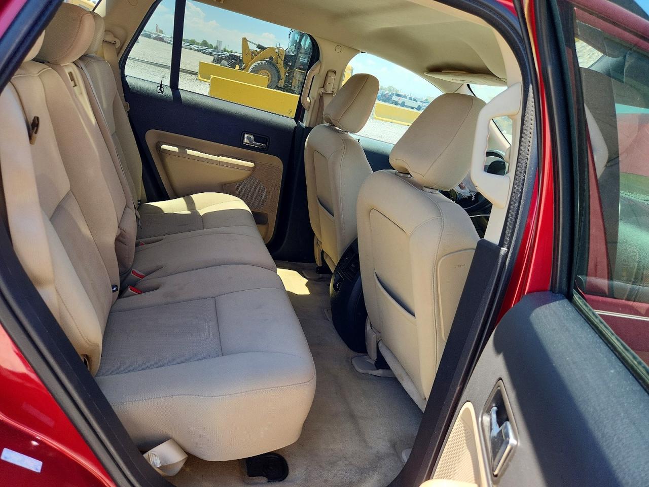 2009 Ford Edge Sel Red vin: 2FMDK48C89BA86540