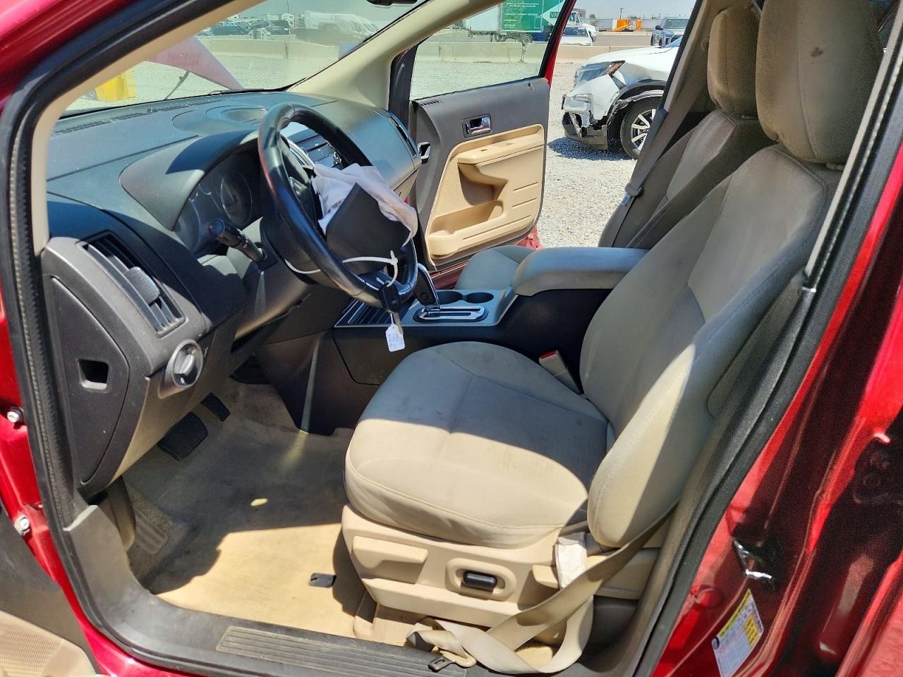 2009 Ford Edge Sel Red vin: 2FMDK48C89BA86540