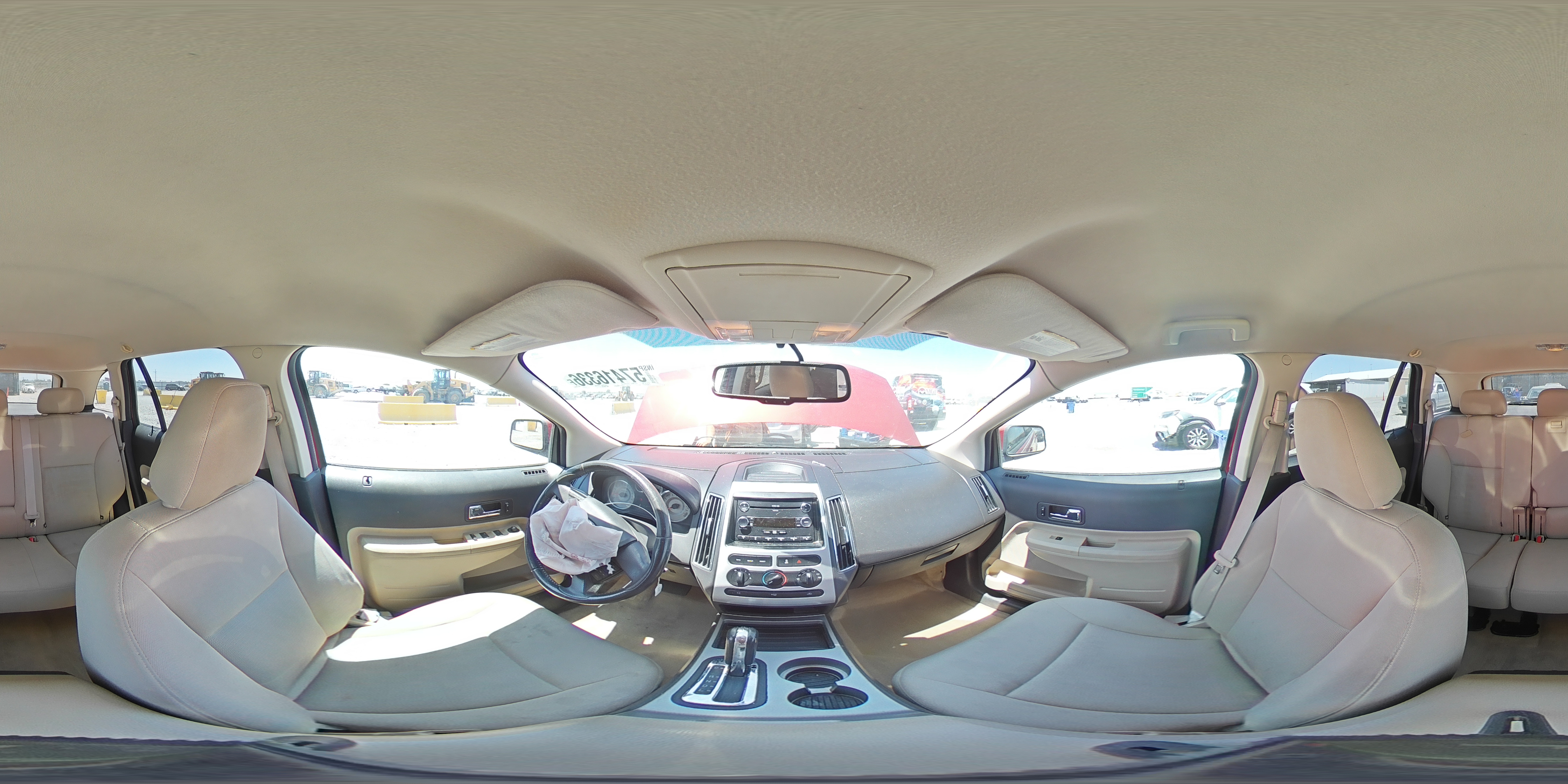 2009 Ford Edge Sel Red vin: 2FMDK48C89BA86540