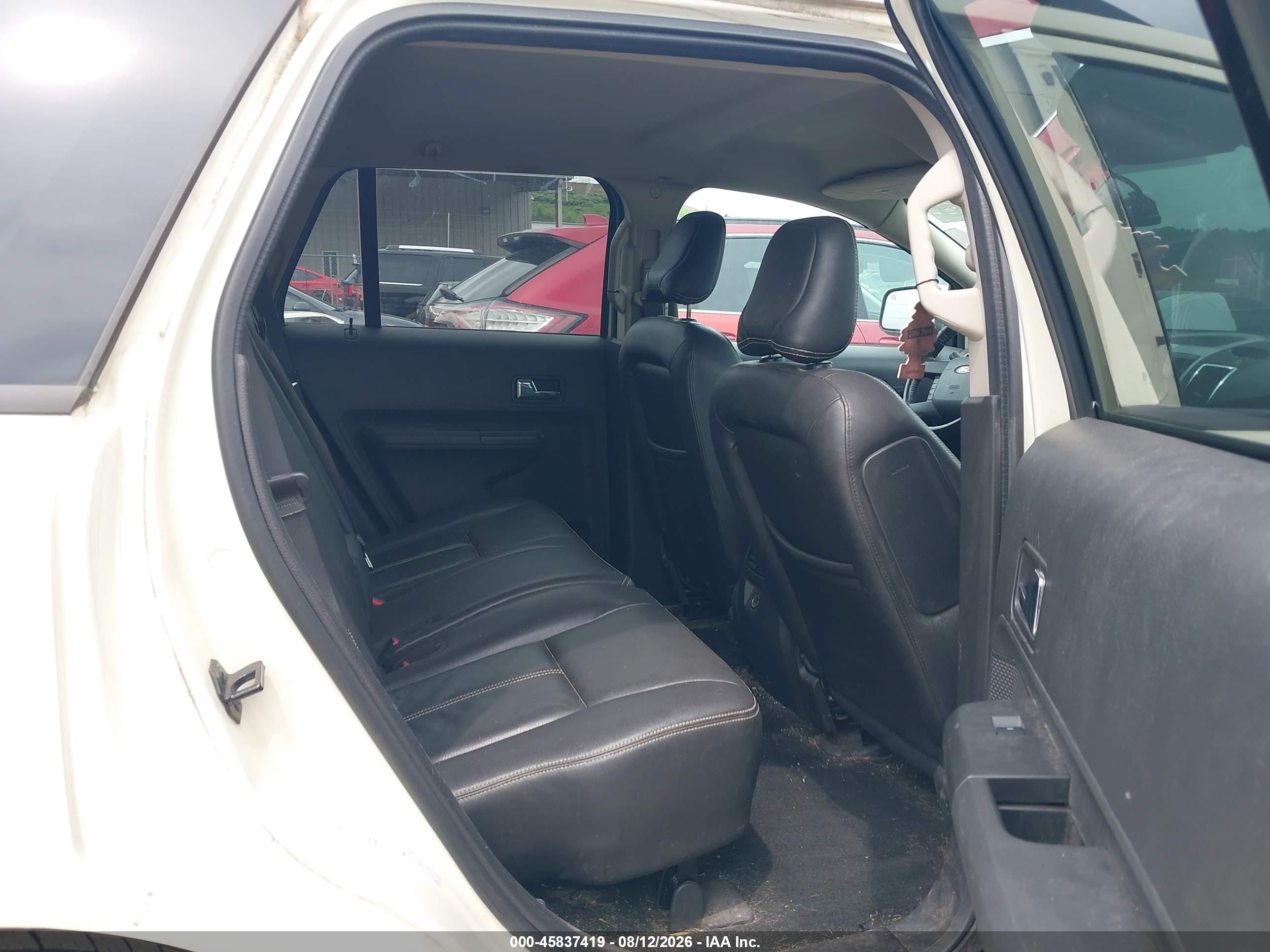 2007 Ford Edge Sel White vin: 2FMDK48C97BA38414