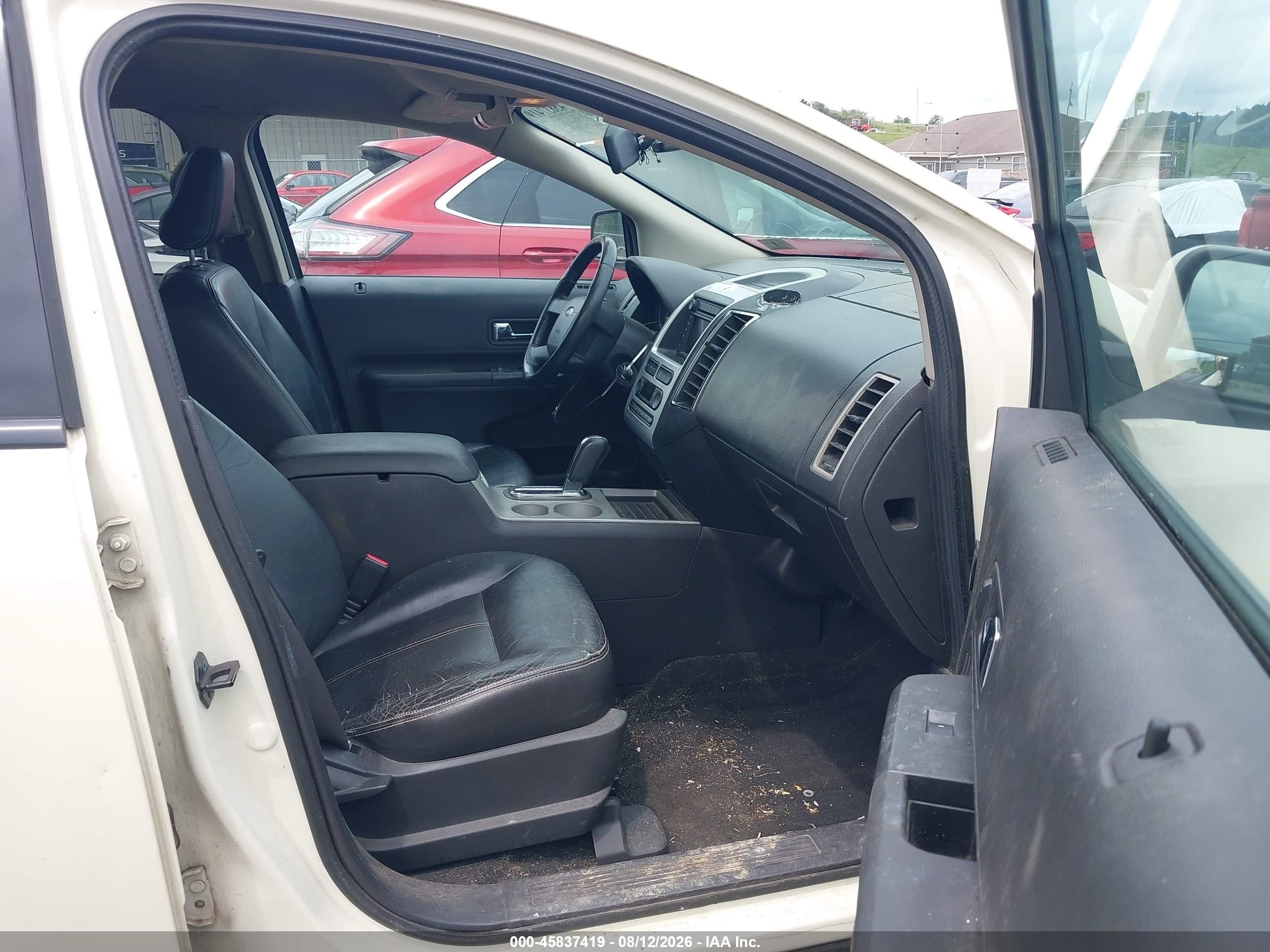 2007 Ford Edge Sel White vin: 2FMDK48C97BA38414