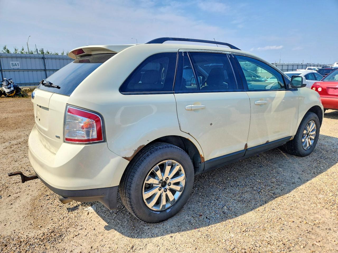 2007 Ford Edge Sel Кремовый vin: 2FMDK48C97BB20076