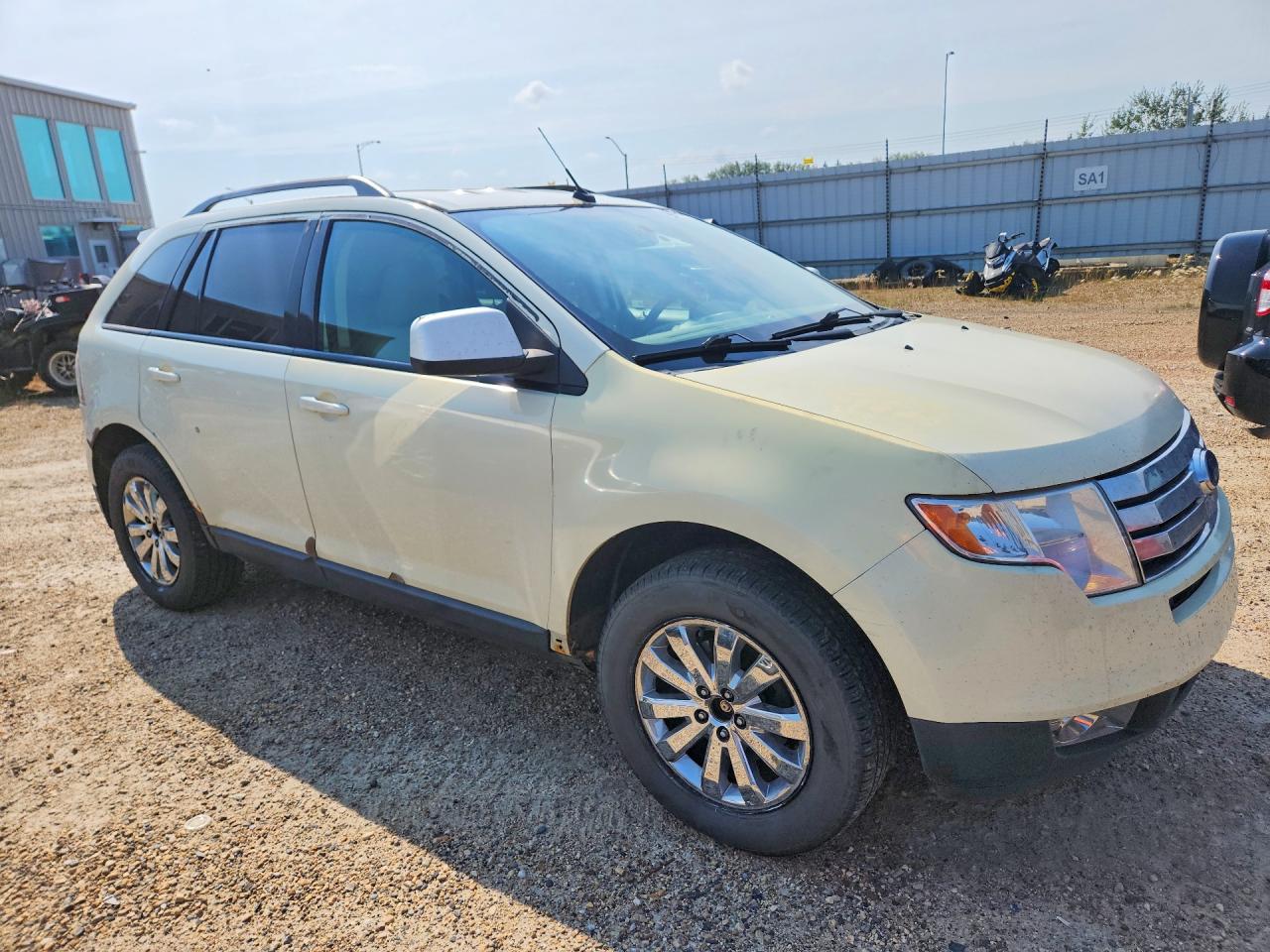 2007 Ford Edge Sel Кремовый vin: 2FMDK48C97BB20076