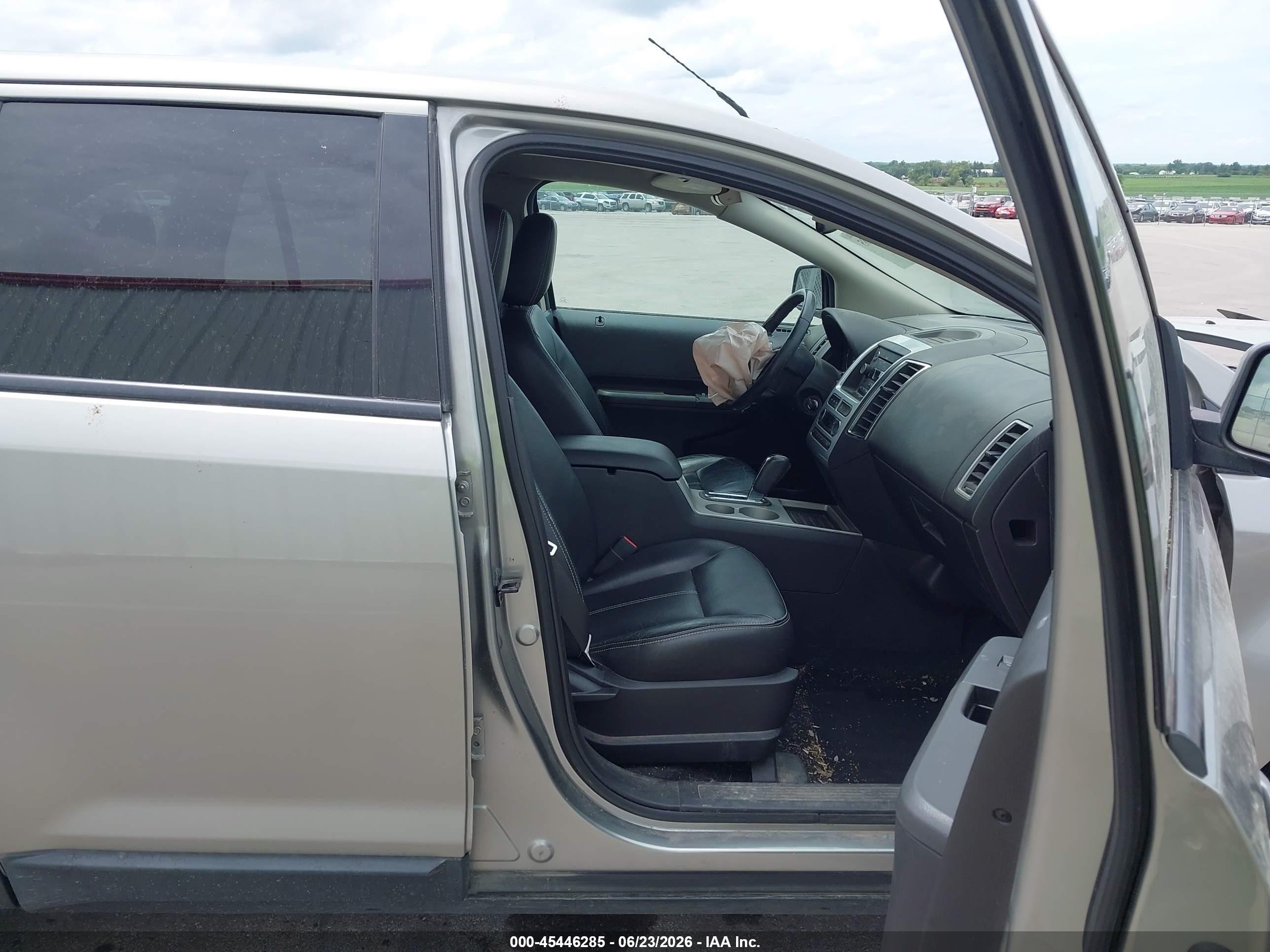 2008 Ford Edge Sel Gray vin: 2FMDK48C98BA13031