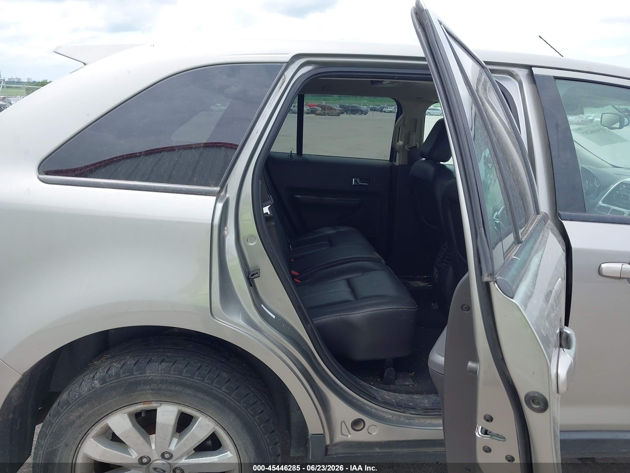 2008 Ford Edge Sel Gray vin: 2FMDK48C98BA13031