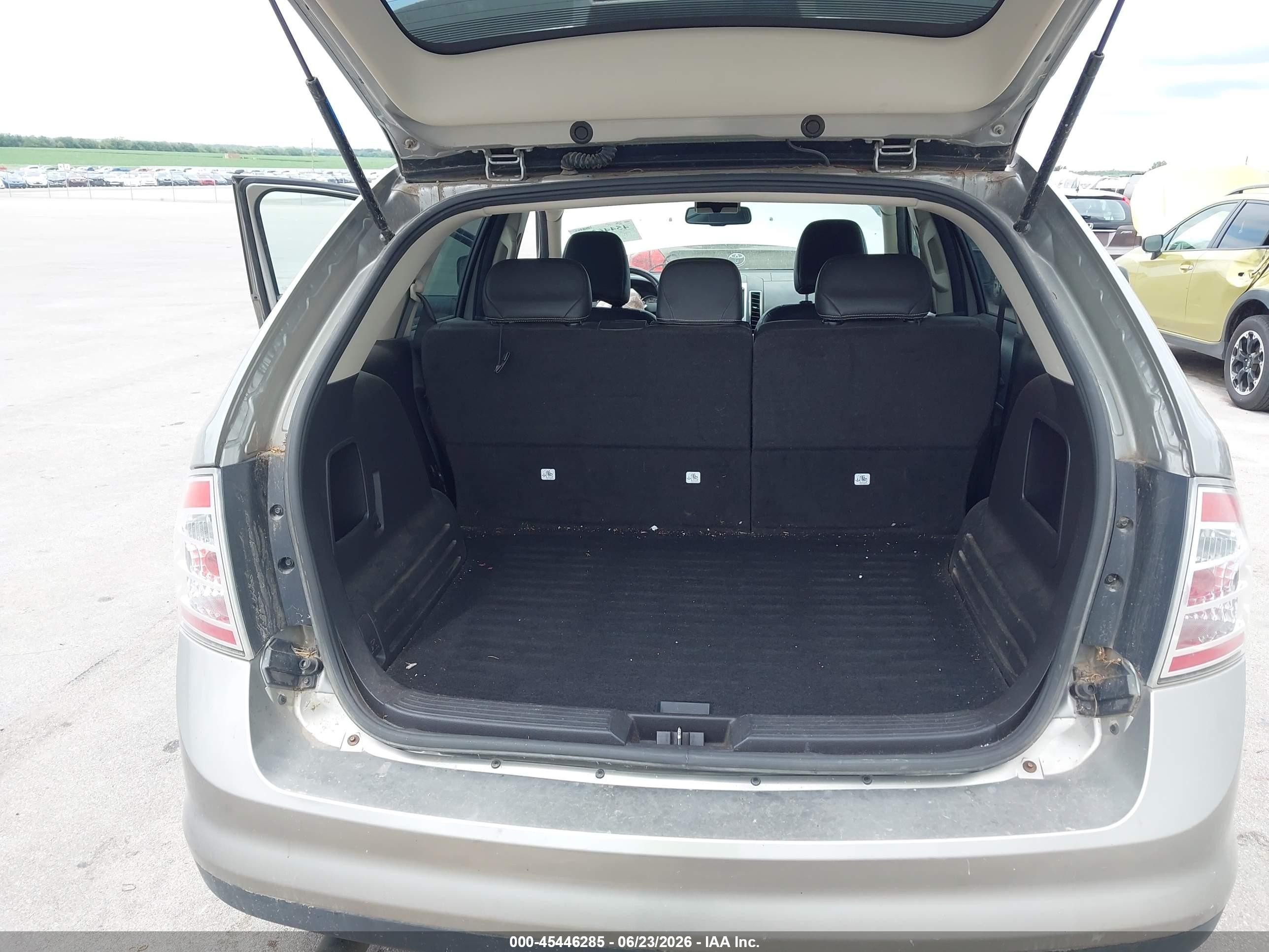 2008 Ford Edge Sel Gray vin: 2FMDK48C98BA13031