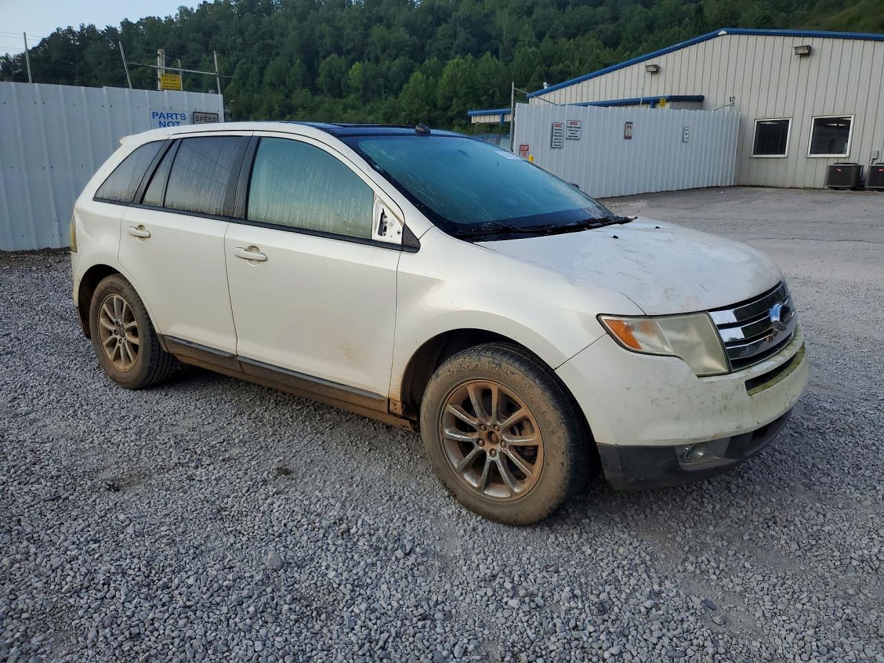 2008 Ford Edge Sel White vin: 2FMDK48C98BA23607