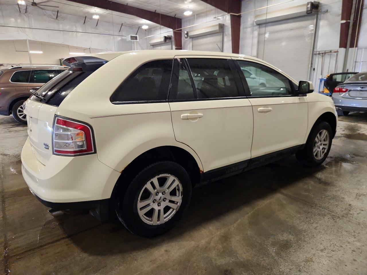 2008 Ford Edge Sel Белый vin: 2FMDK48C98BA51696