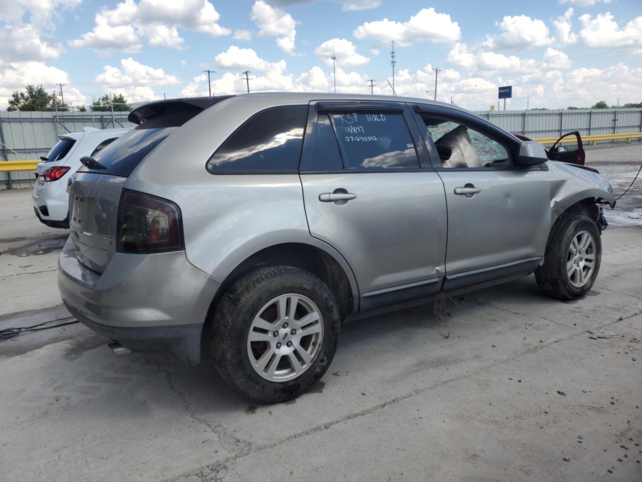 2008 Ford Edge Sel Серый vin: 2FMDK48C98BA64996
