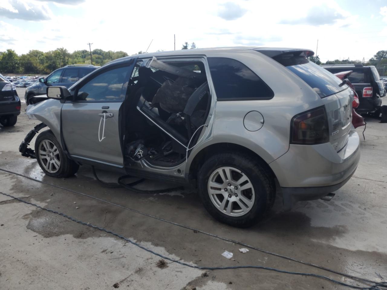 2008 Ford Edge Sel Серый vin: 2FMDK48C98BA64996