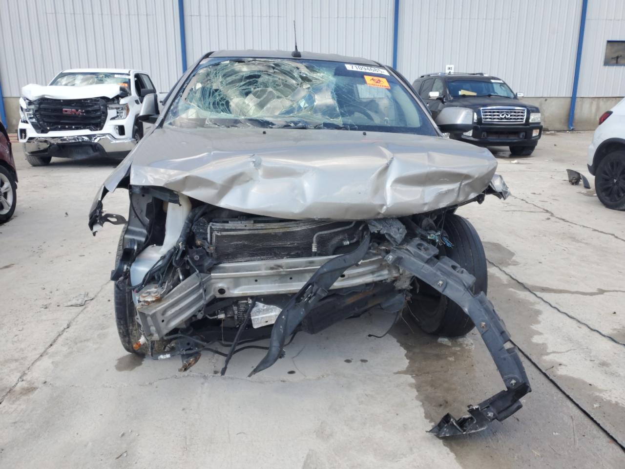 2008 Ford Edge Sel Серый vin: 2FMDK48C98BA64996
