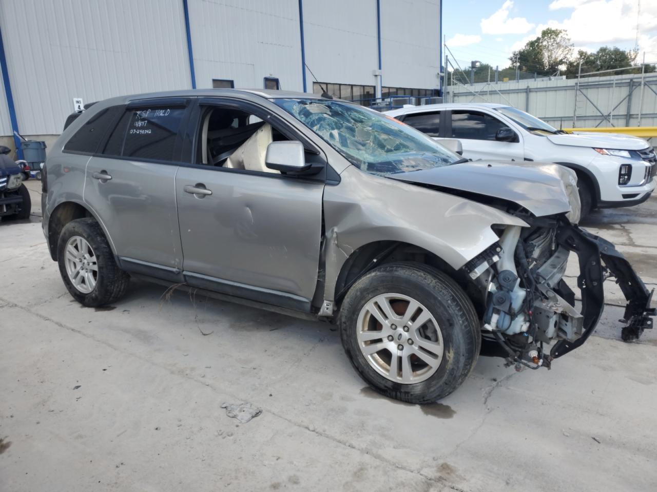 2008 Ford Edge Sel Серый vin: 2FMDK48C98BA64996