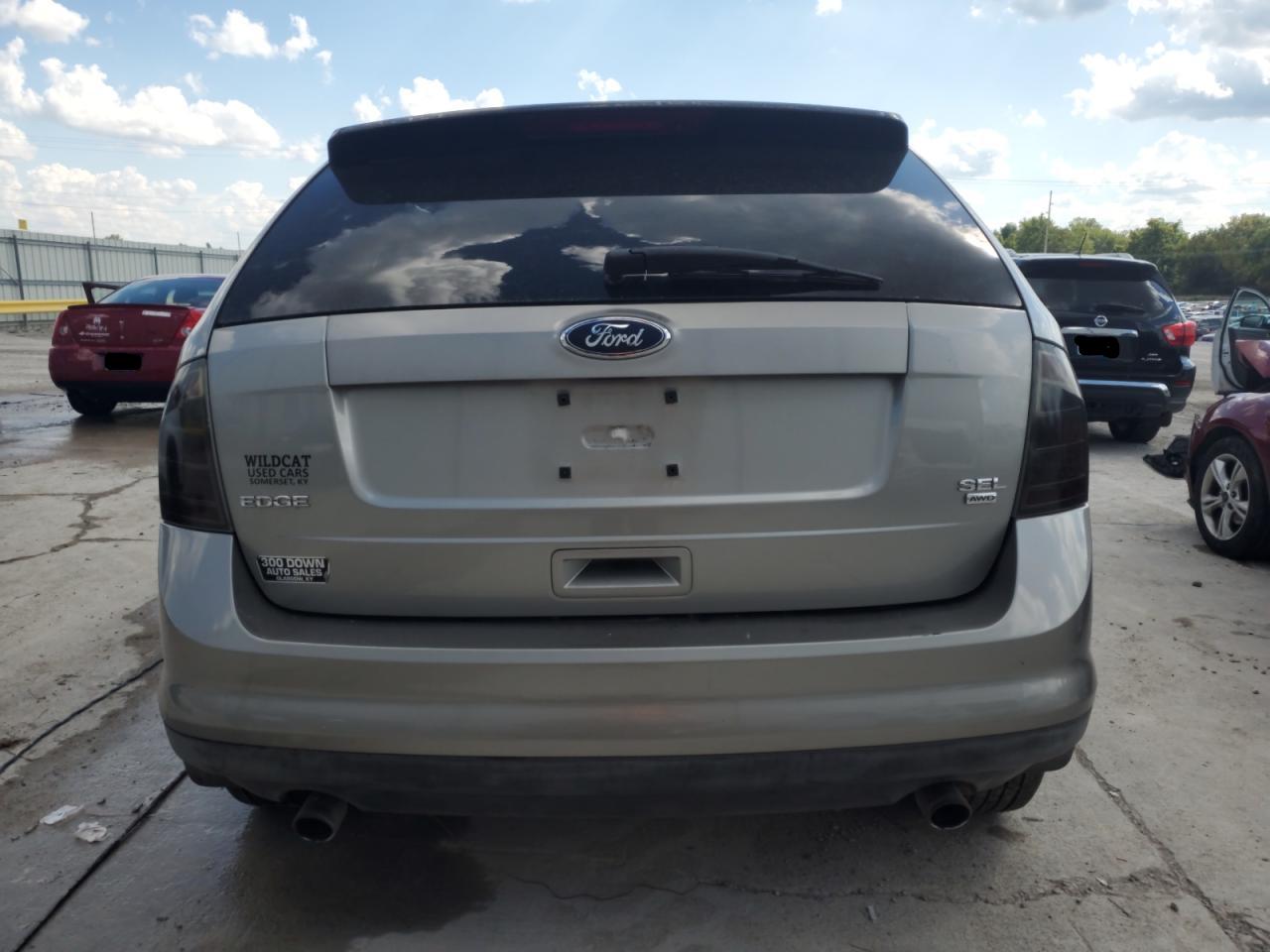 2008 Ford Edge Sel Серый vin: 2FMDK48C98BA64996