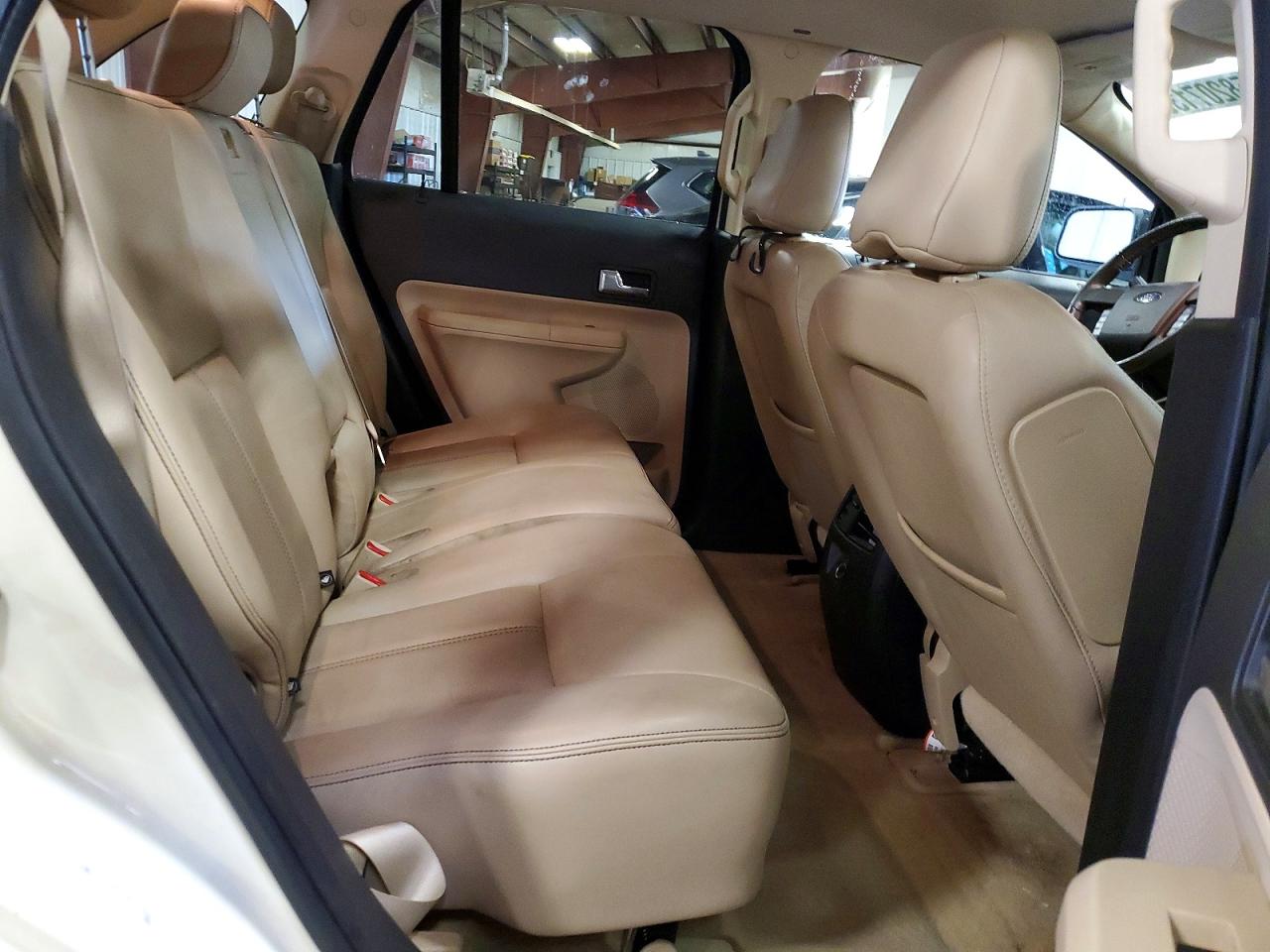 2008 Ford Edge Sel Cream vin: 2FMDK48C98BB14134