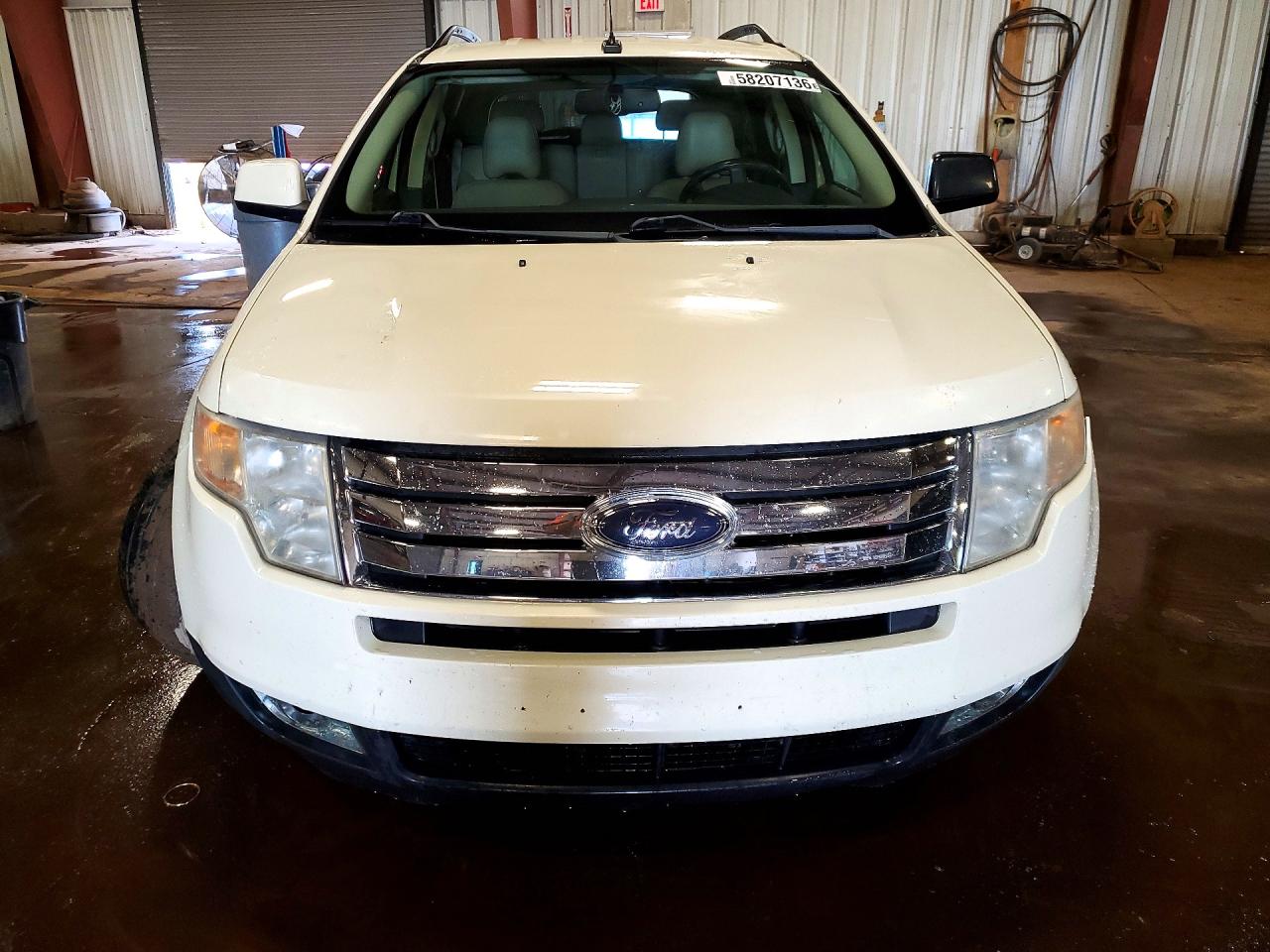2008 Ford Edge Sel Cream vin: 2FMDK48C98BB14134