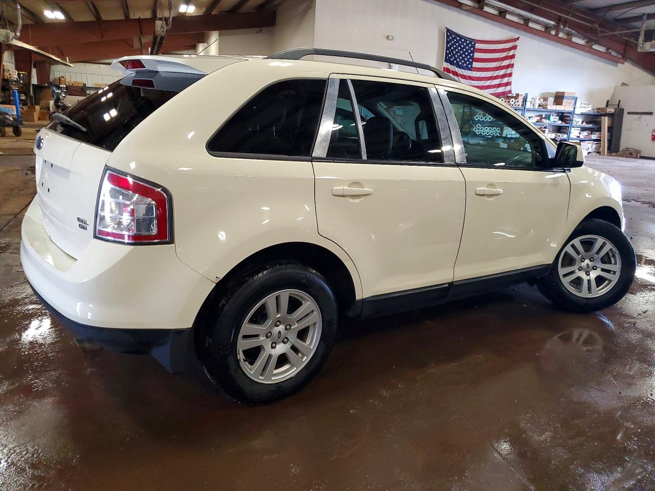 2008 Ford Edge Sel Cream vin: 2FMDK48C98BB14134
