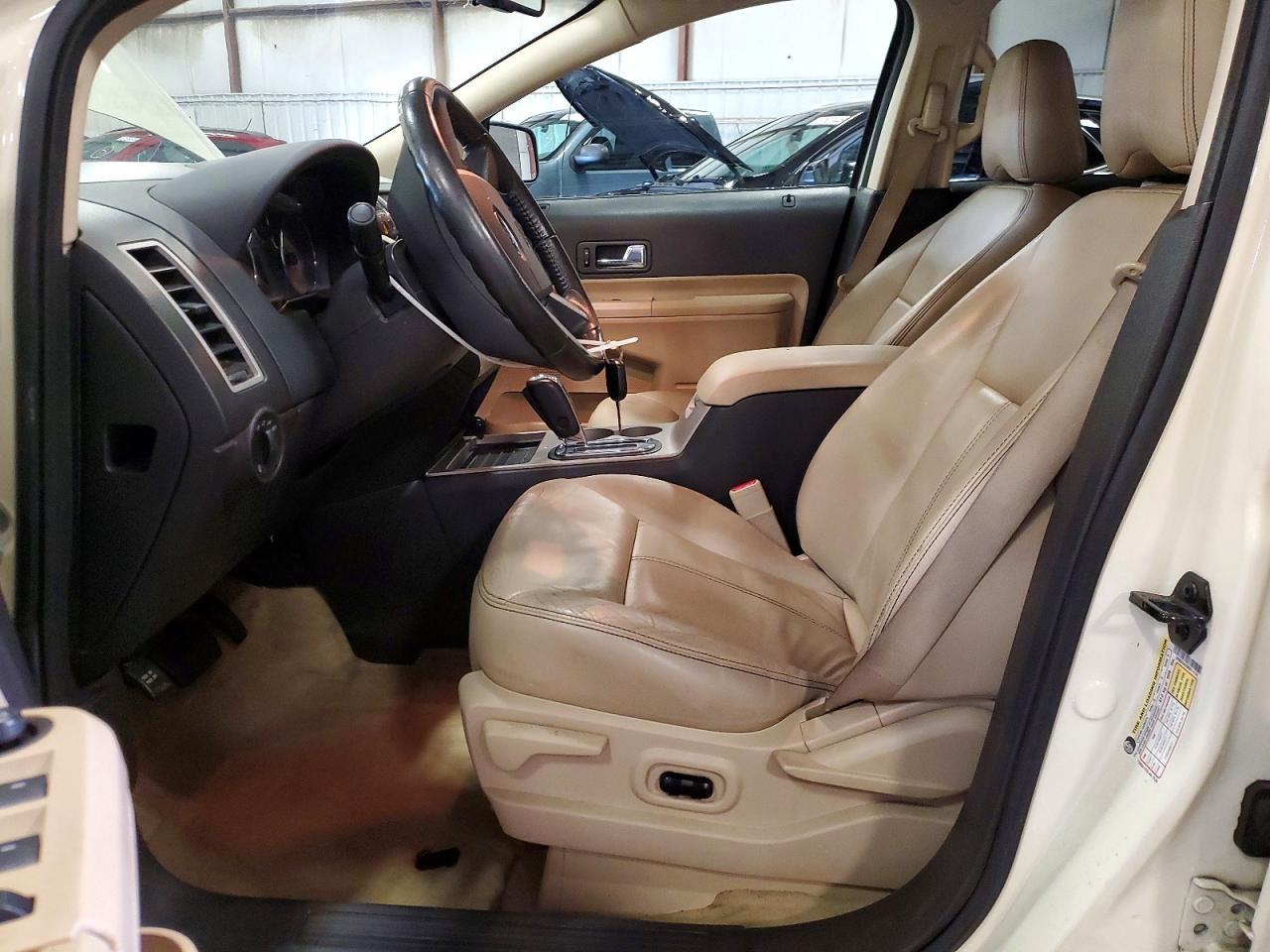 2008 Ford Edge Sel Cream vin: 2FMDK48C98BB14134