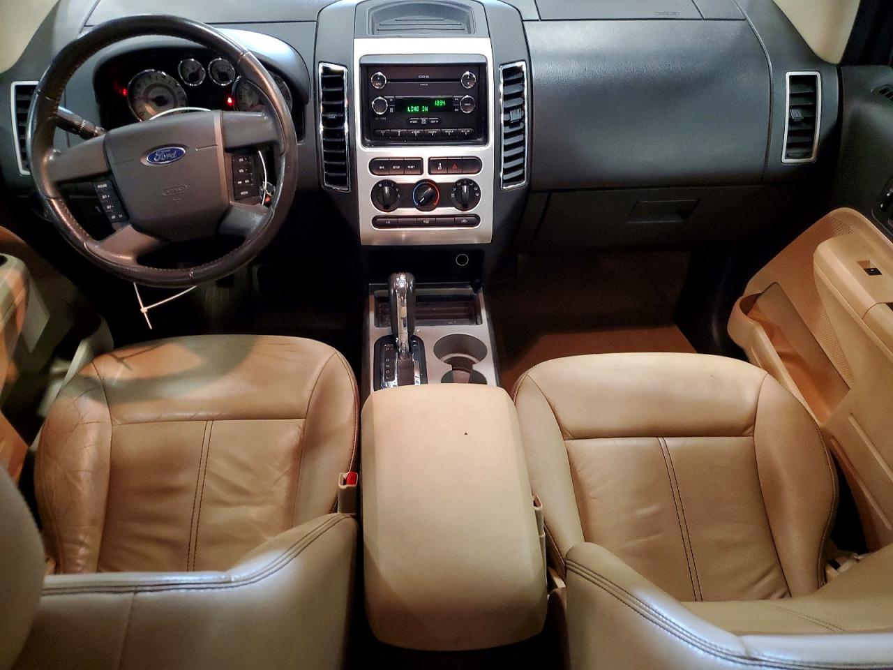 2008 Ford Edge Sel Cream vin: 2FMDK48C98BB14134