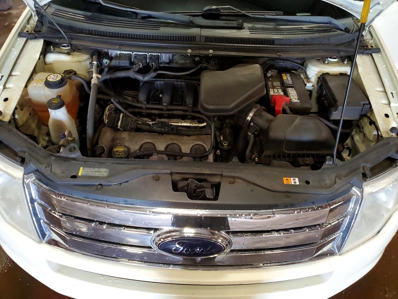 2008 Ford Edge Sel Cream vin: 2FMDK48C98BB14134