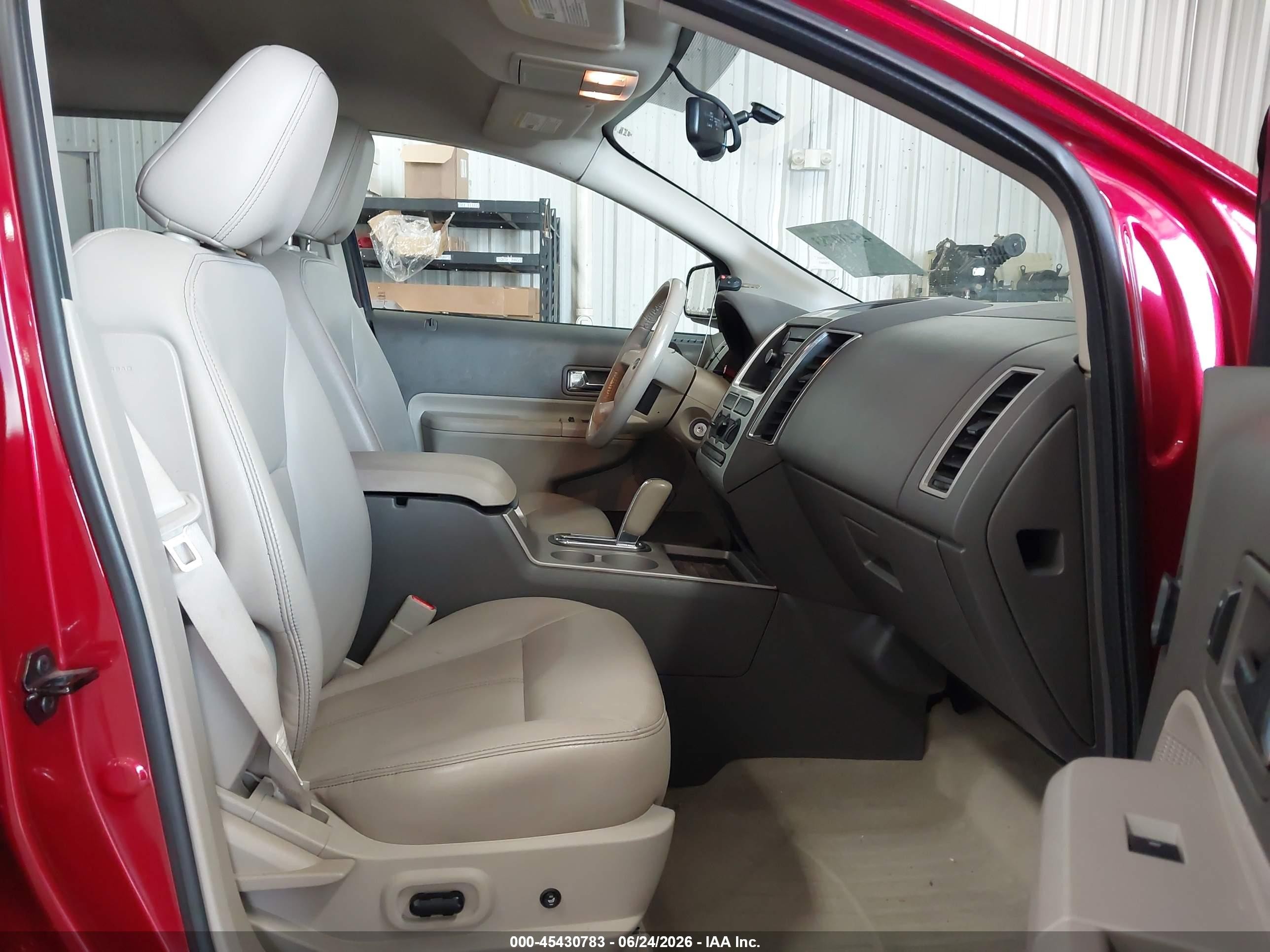2008 Ford Edge Sel Красный vin: 2FMDK48C98BB22329