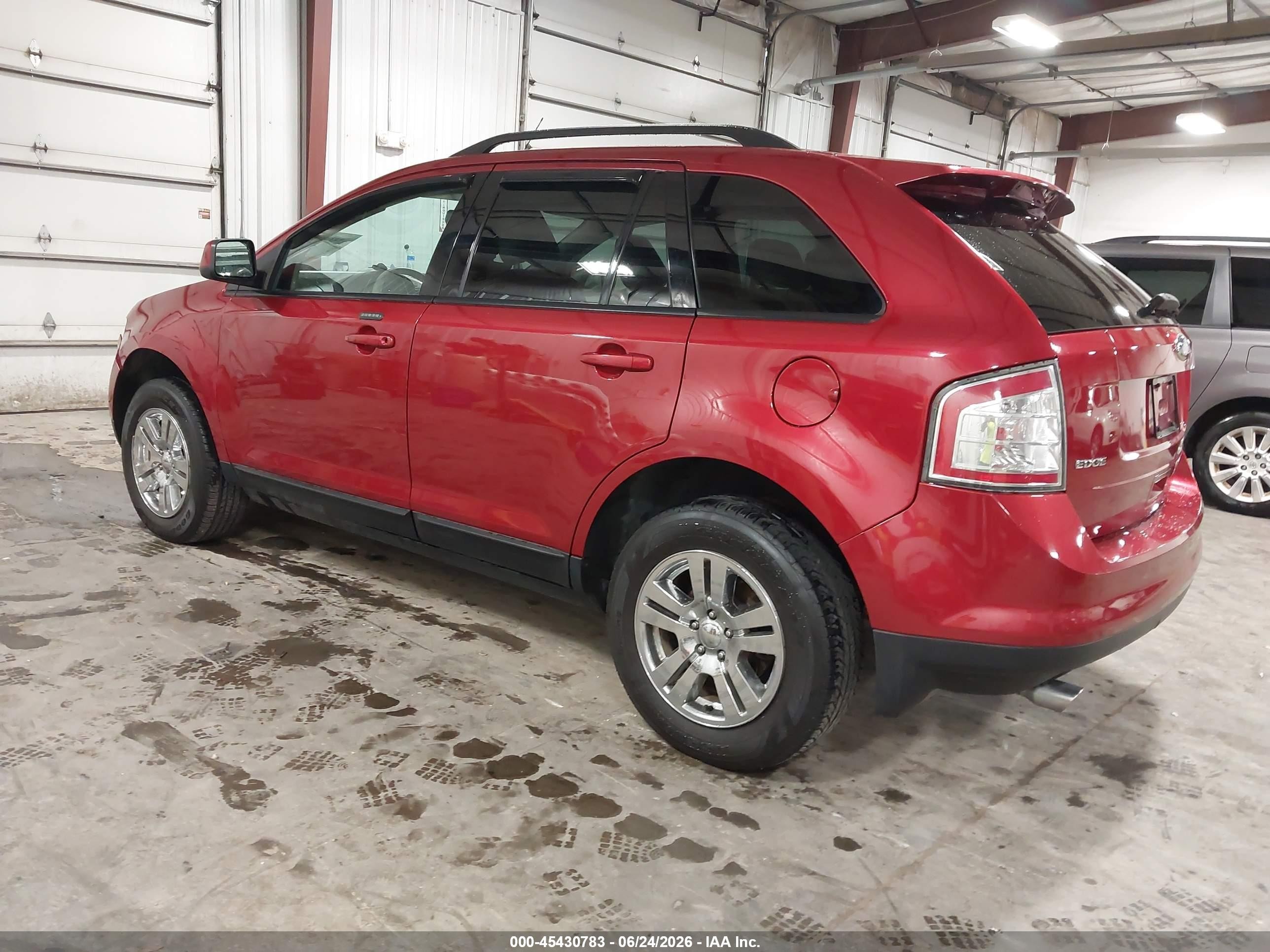 2008 Ford Edge Sel Красный vin: 2FMDK48C98BB22329