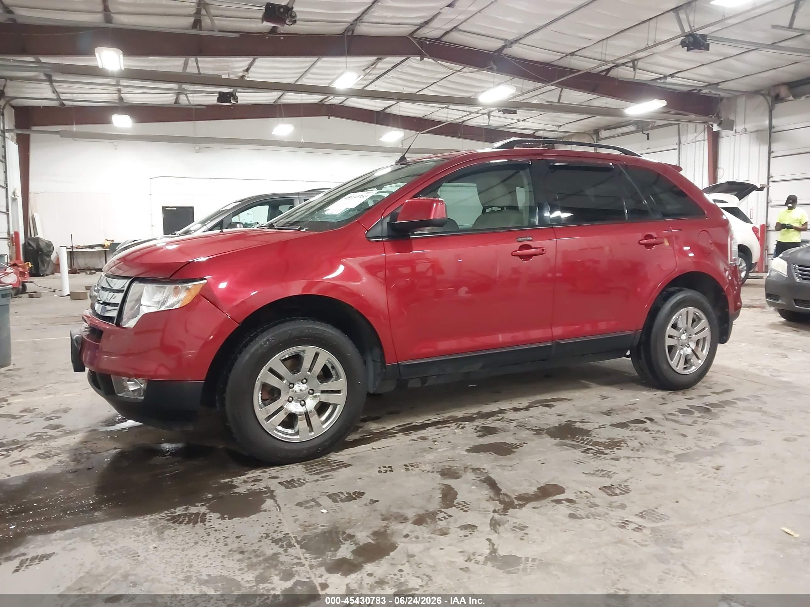 2008 Ford Edge Sel Красный vin: 2FMDK48C98BB22329