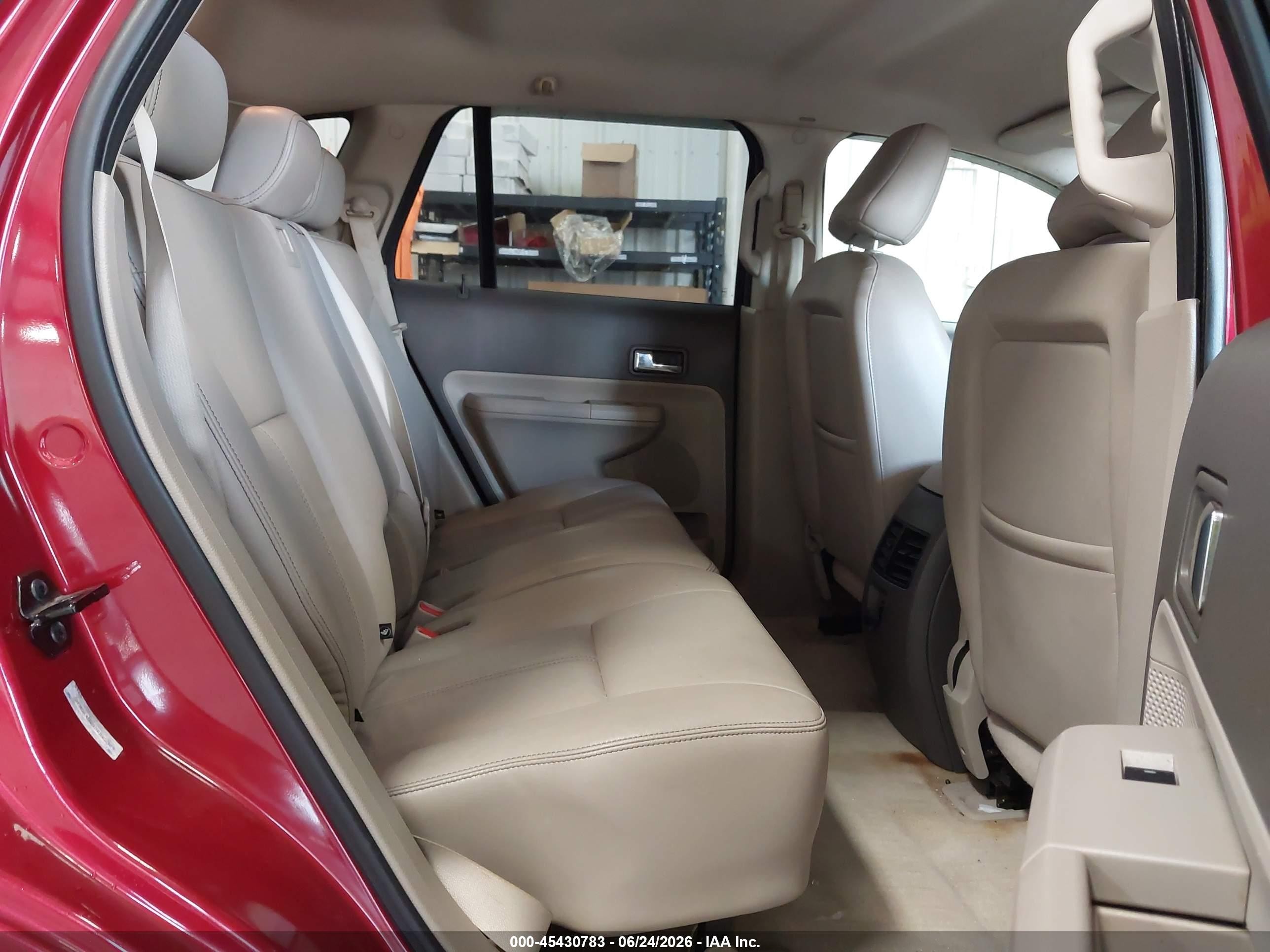 2008 Ford Edge Sel Красный vin: 2FMDK48C98BB22329